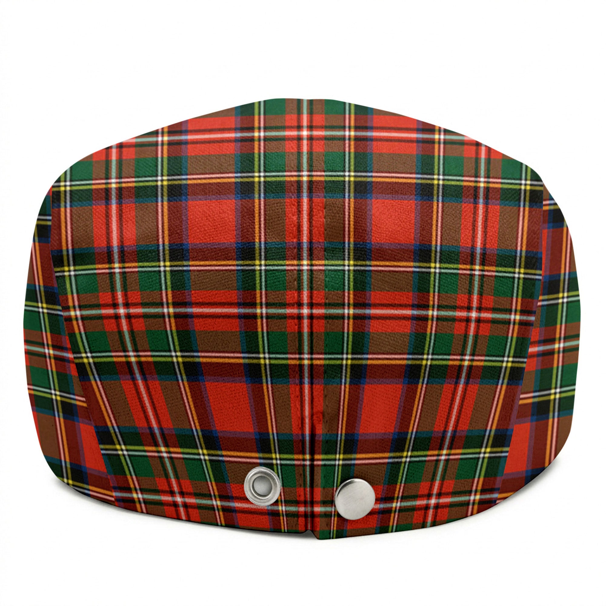 Stewart Royal Modern Tartan Flat Caps