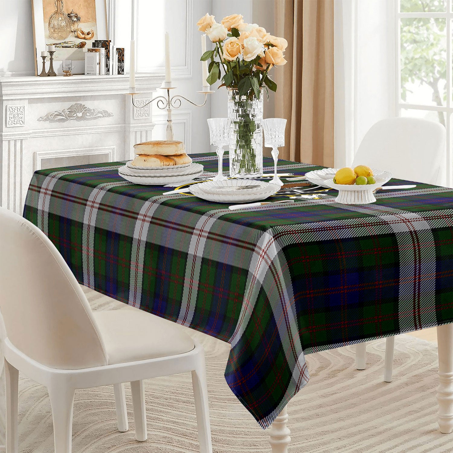 Blair Dress Tartan Crest Tablecloth