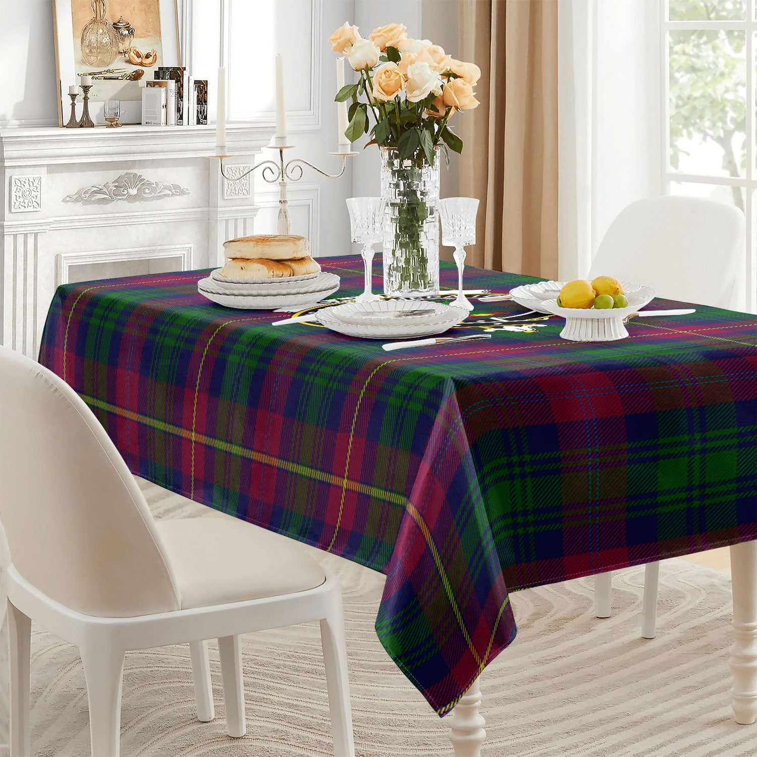Cairns Tartan Crest Tablecloth