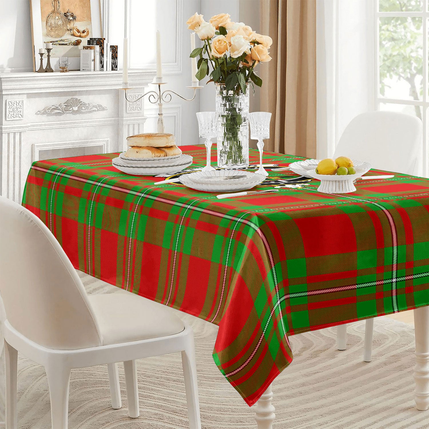Callander Tartan Crest Tablecloth