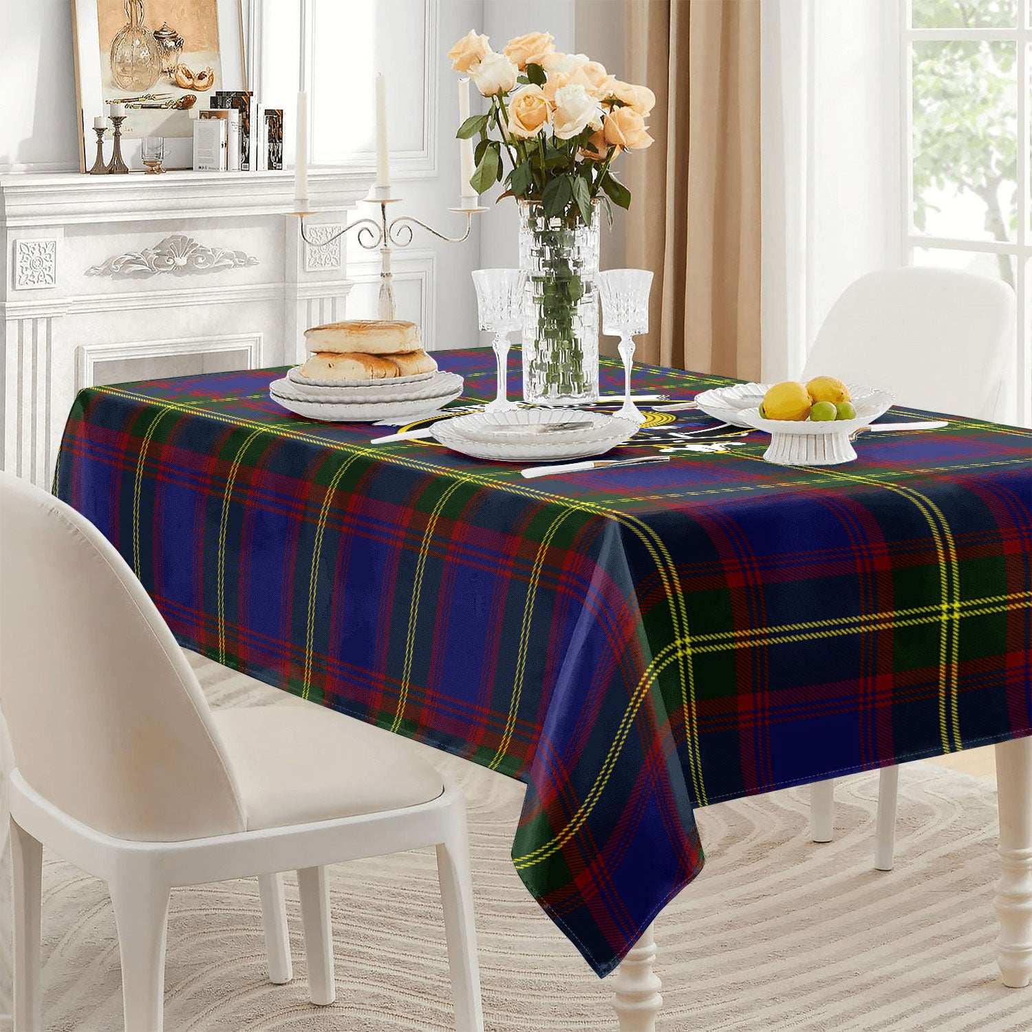 Durie Tartan Crest Tablecloth