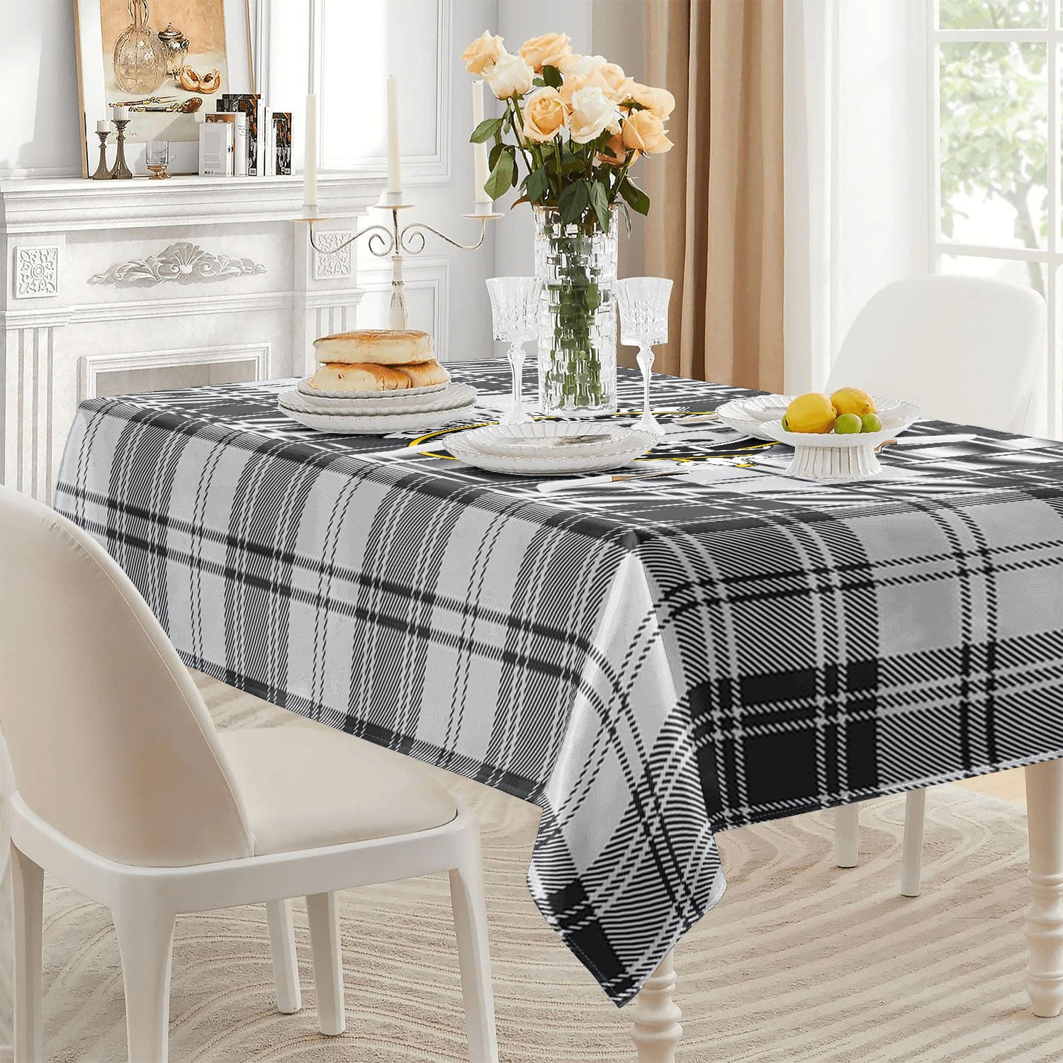 Glendinning Tartan Crest Tablecloth