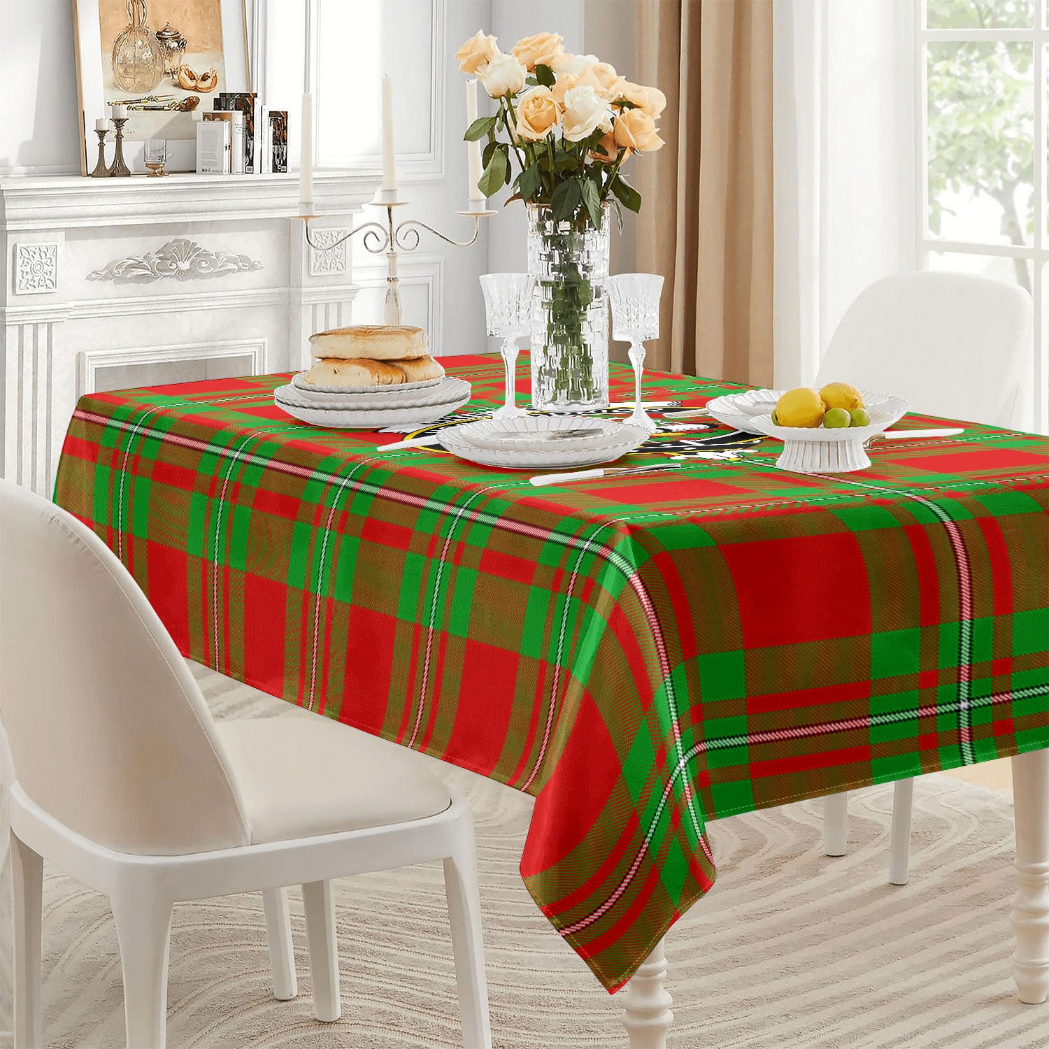 Grierson Tartan Crest Tablecloth