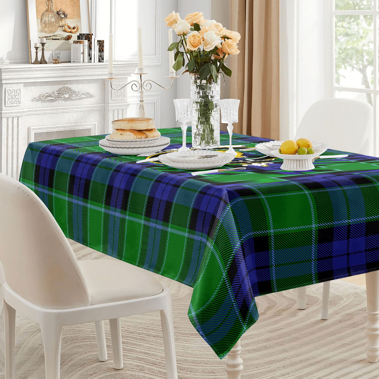 Haldane Tartan Crest Tablecloth