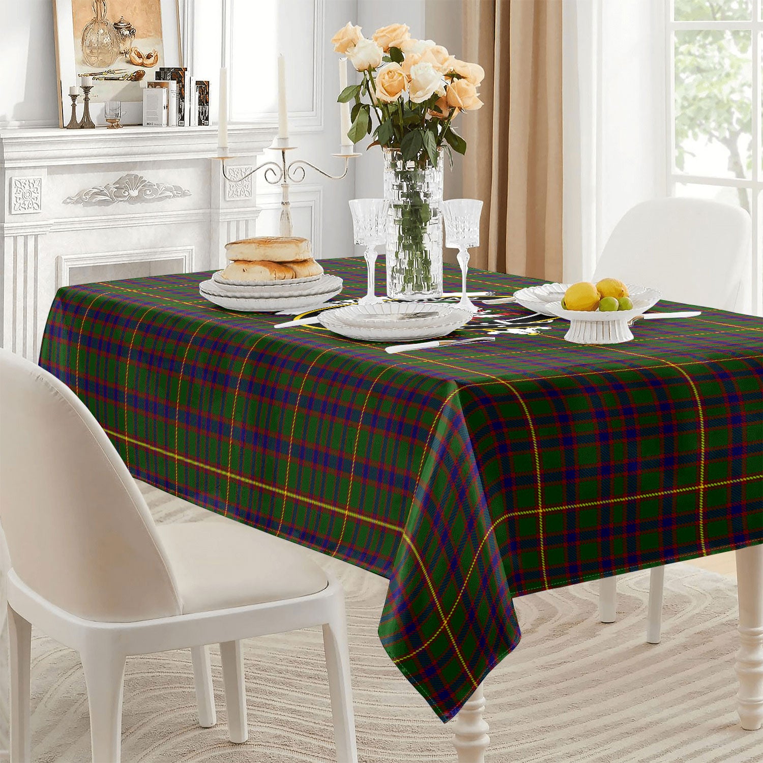 Hall Tartan Crest Tablecloth