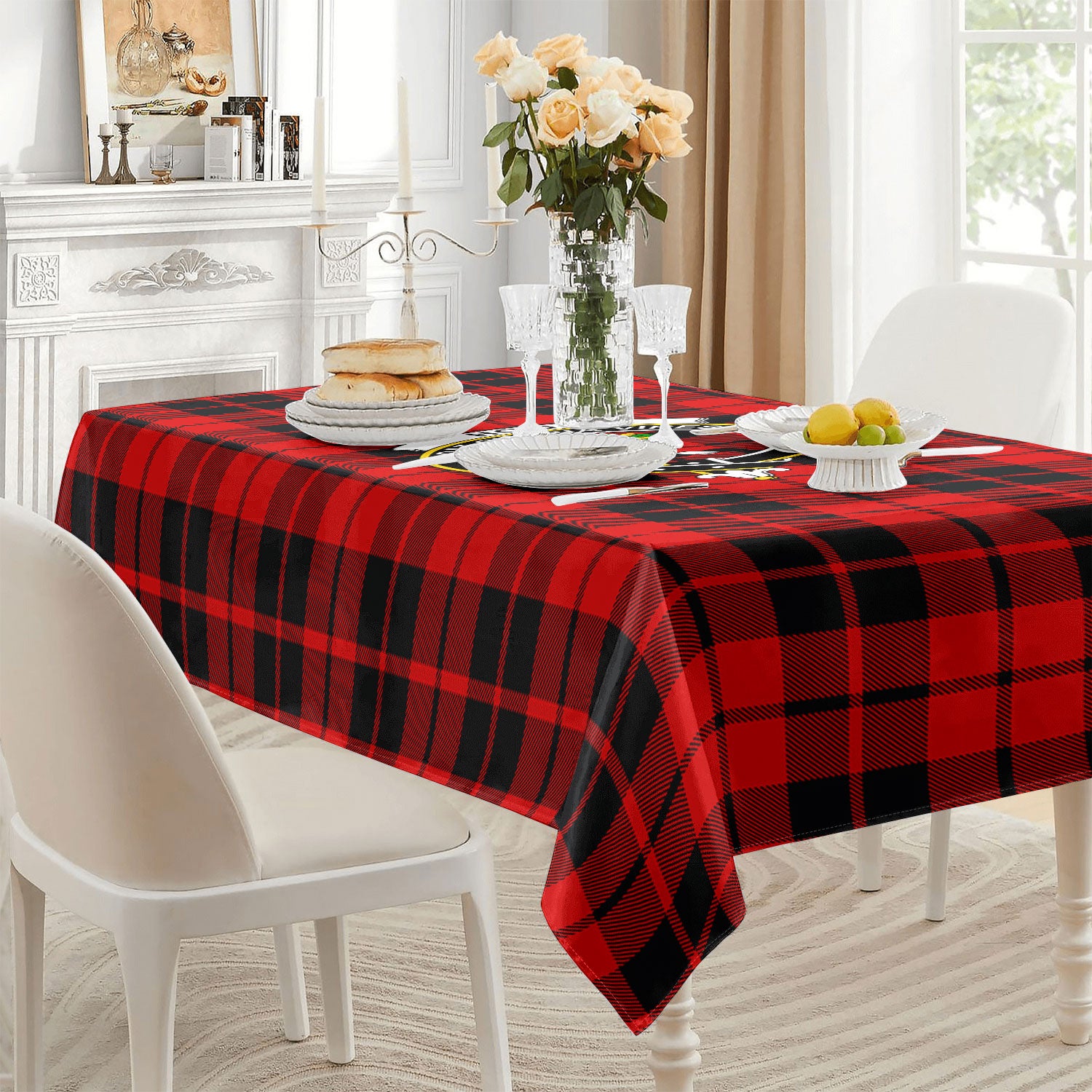 Hogg Tartan Crest Tablecloth