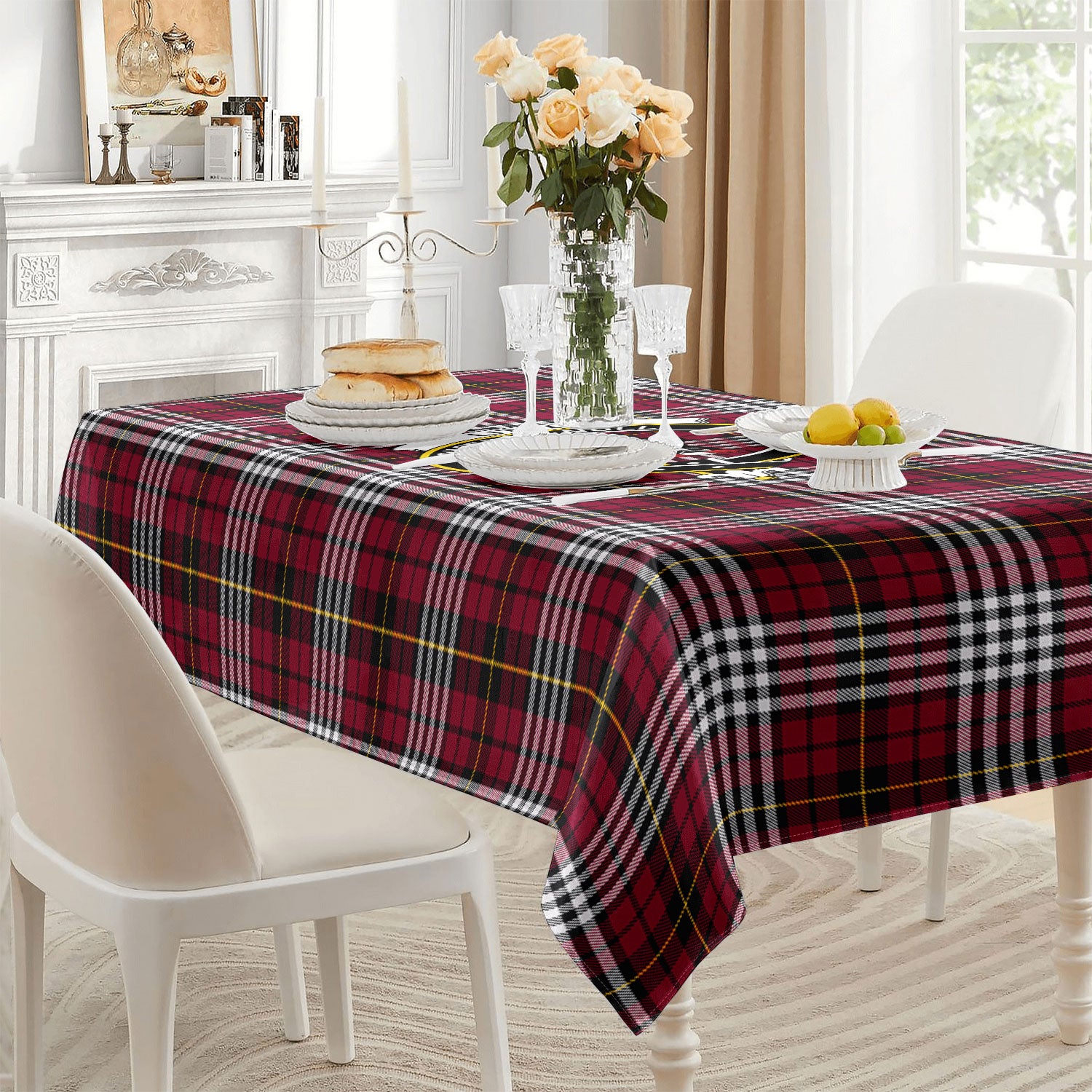 Little Tartan Crest Tablecloth