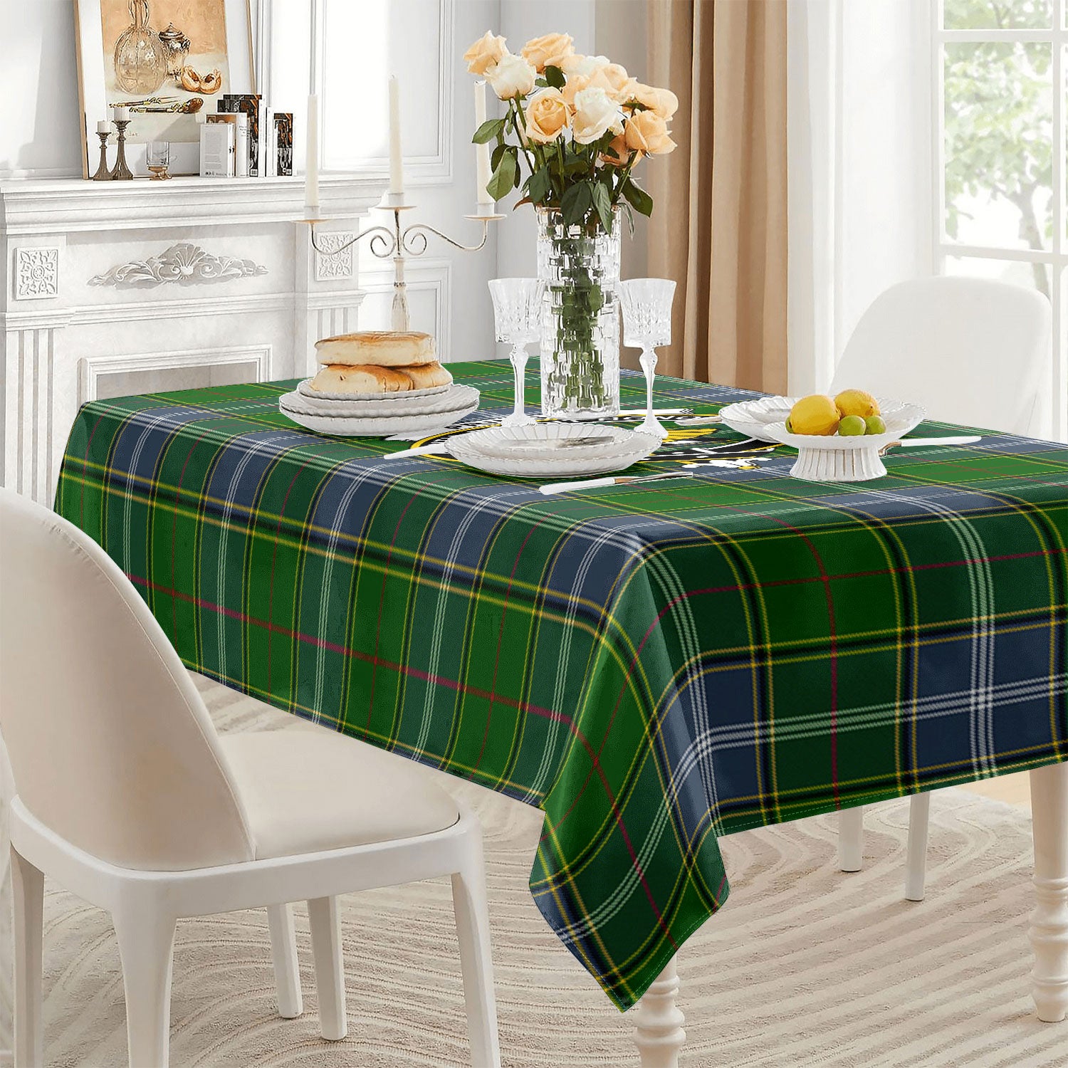 Pringle Tartan Crest Tablecloth