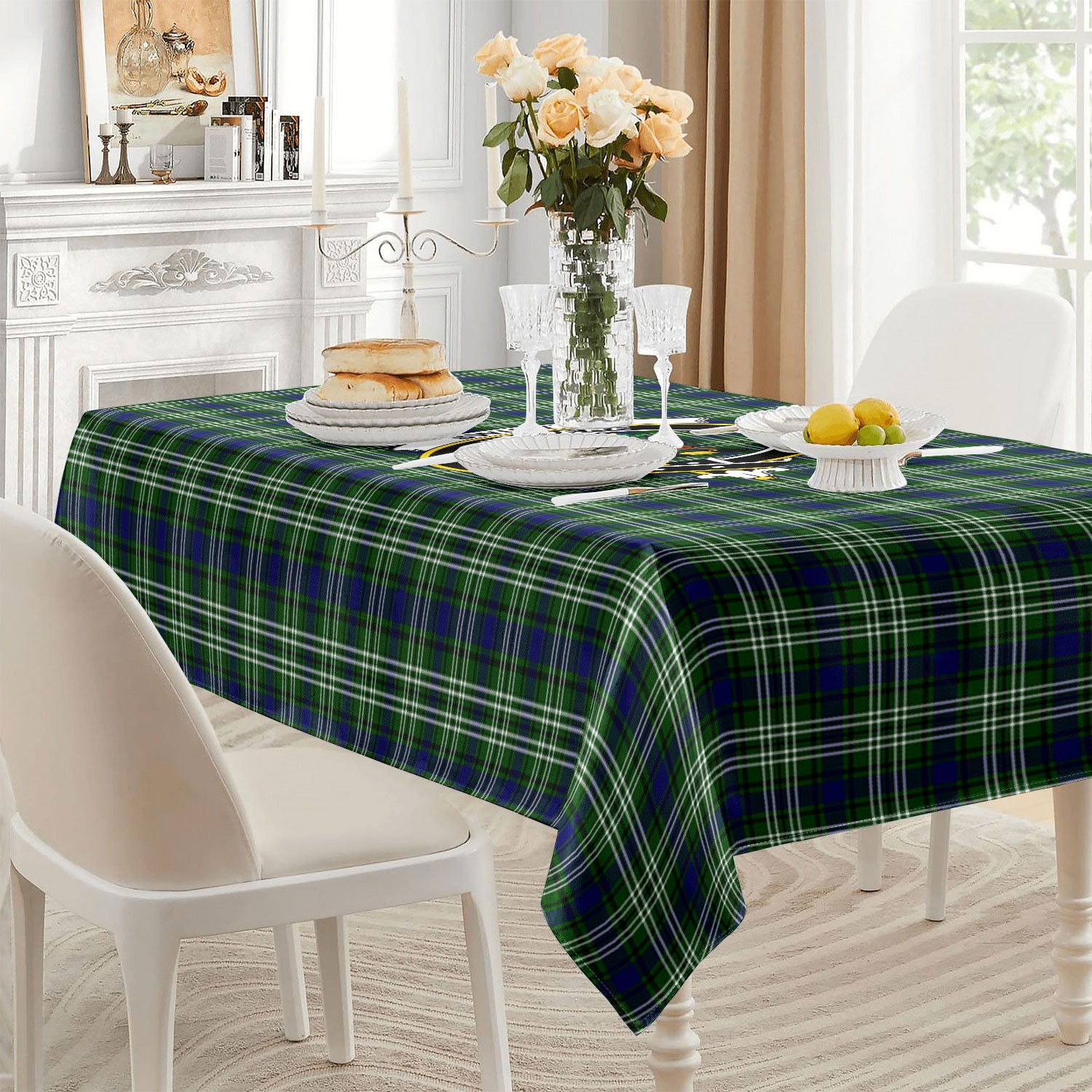 Swinton Tartan Crest Tablecloth