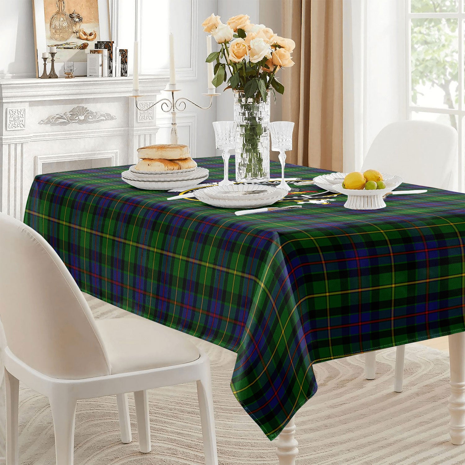 Tait Tartan Crest Tablecloth
