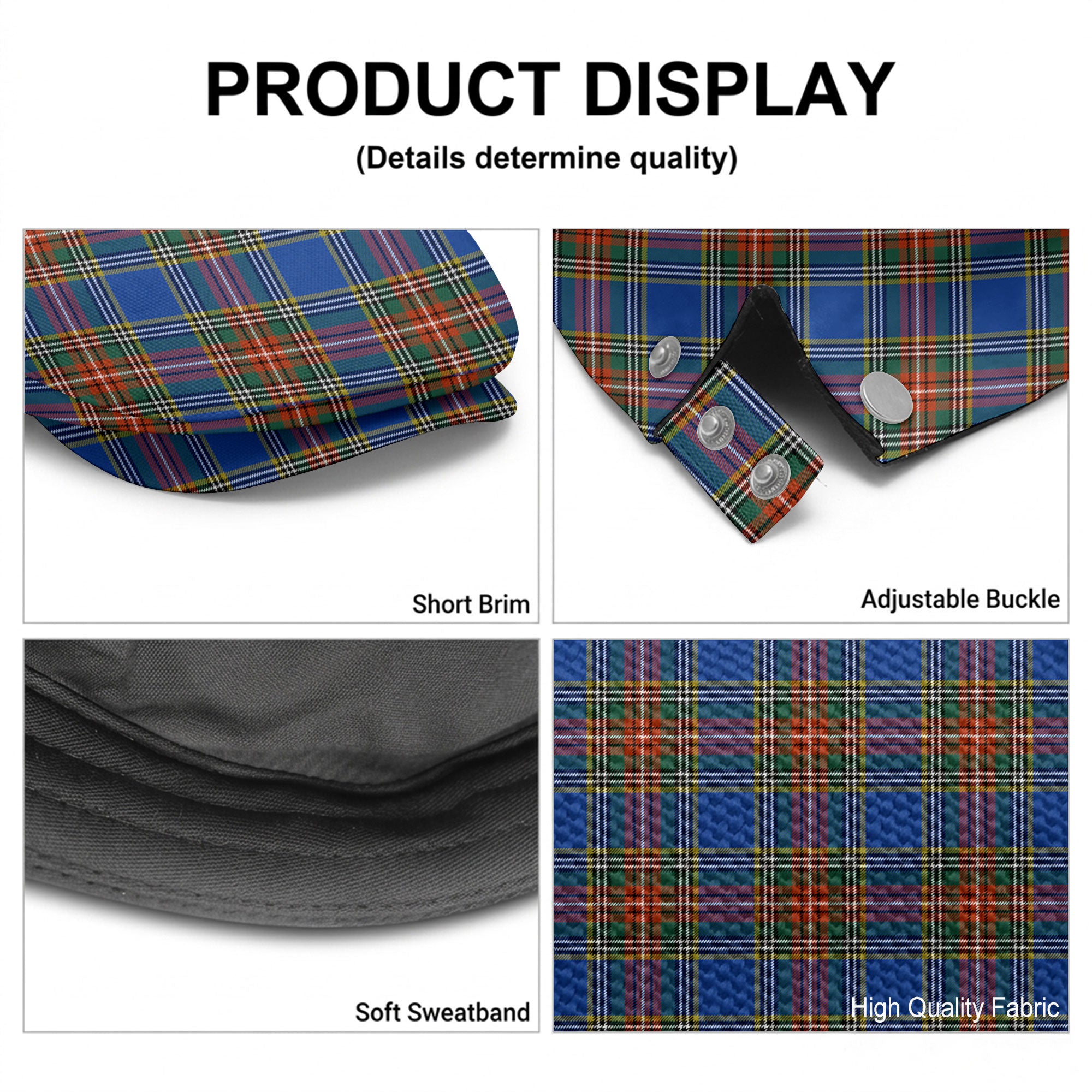 Beaton Ancient Tartan Flat Caps