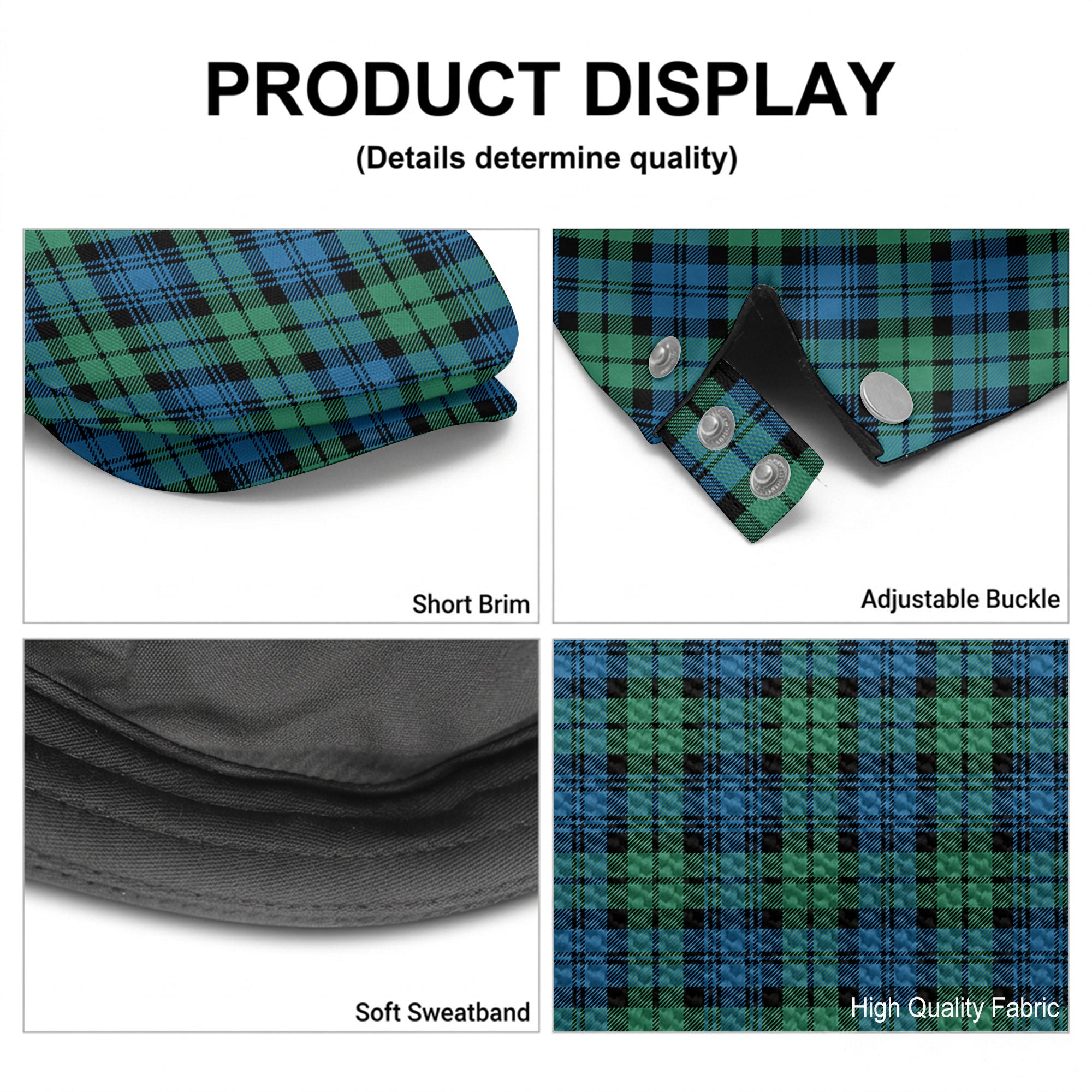 Campbell Ancient 01 Tartan Flat Caps