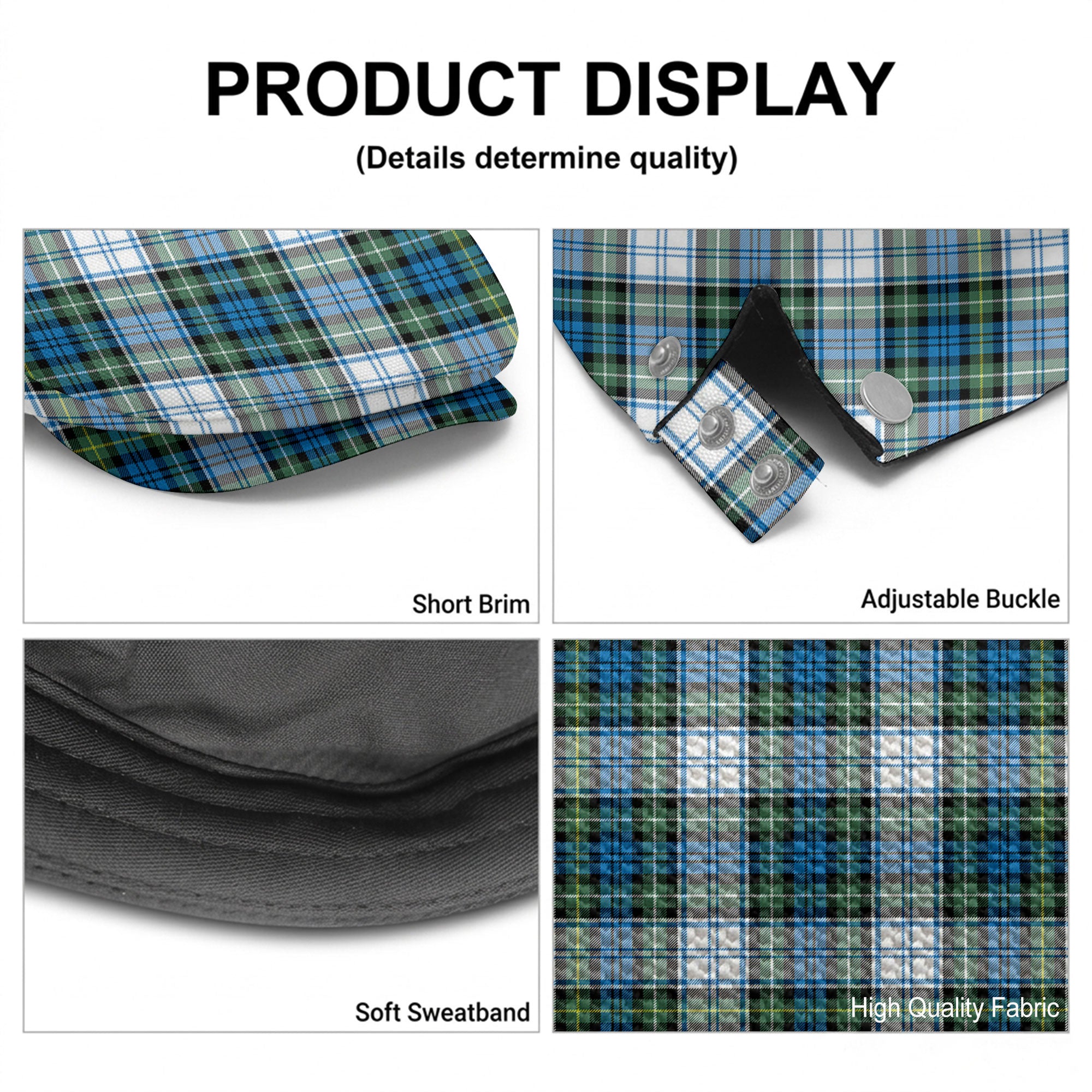 Campbell Dress Ancient Tartan Flat Caps