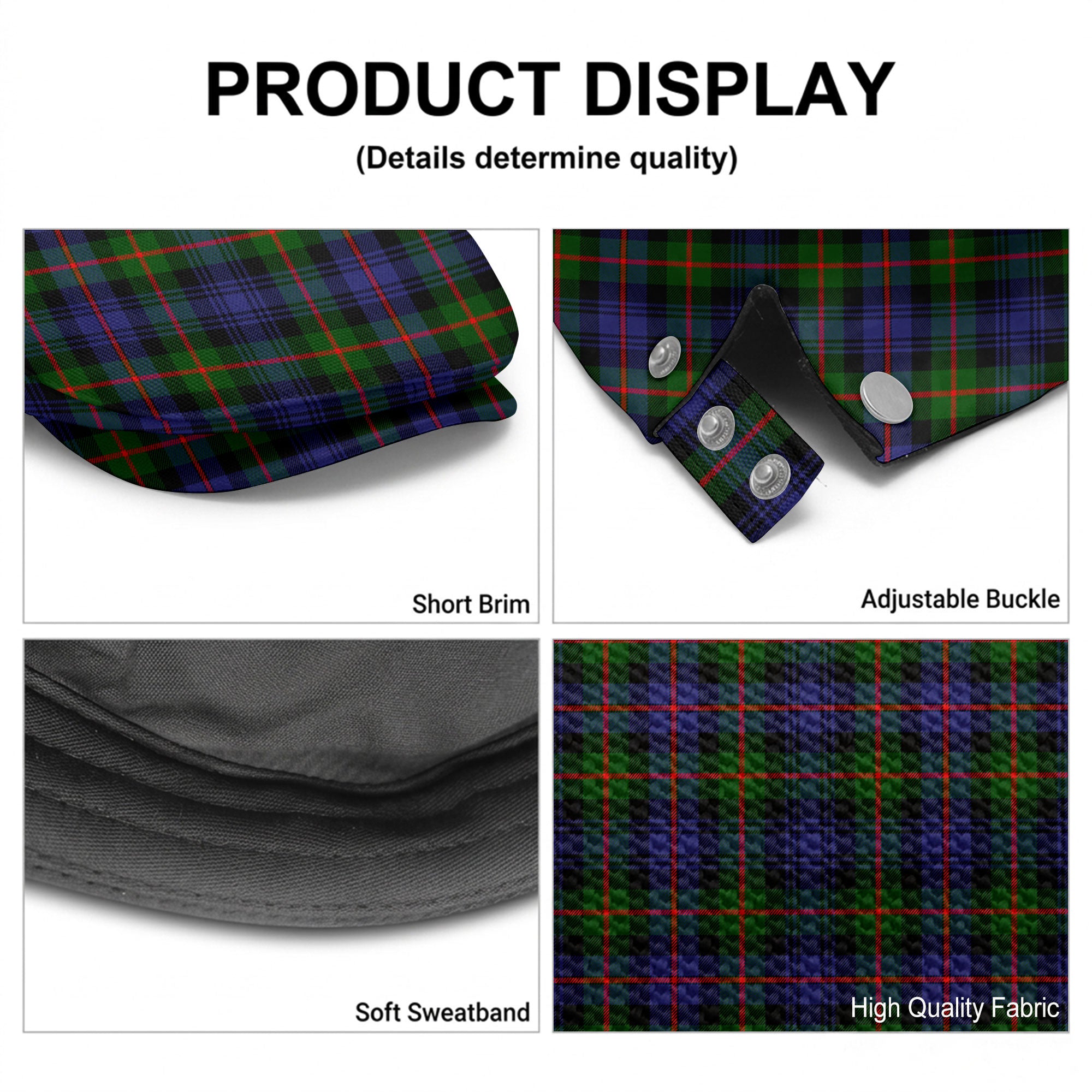 Fleming Tartan Flat Caps
