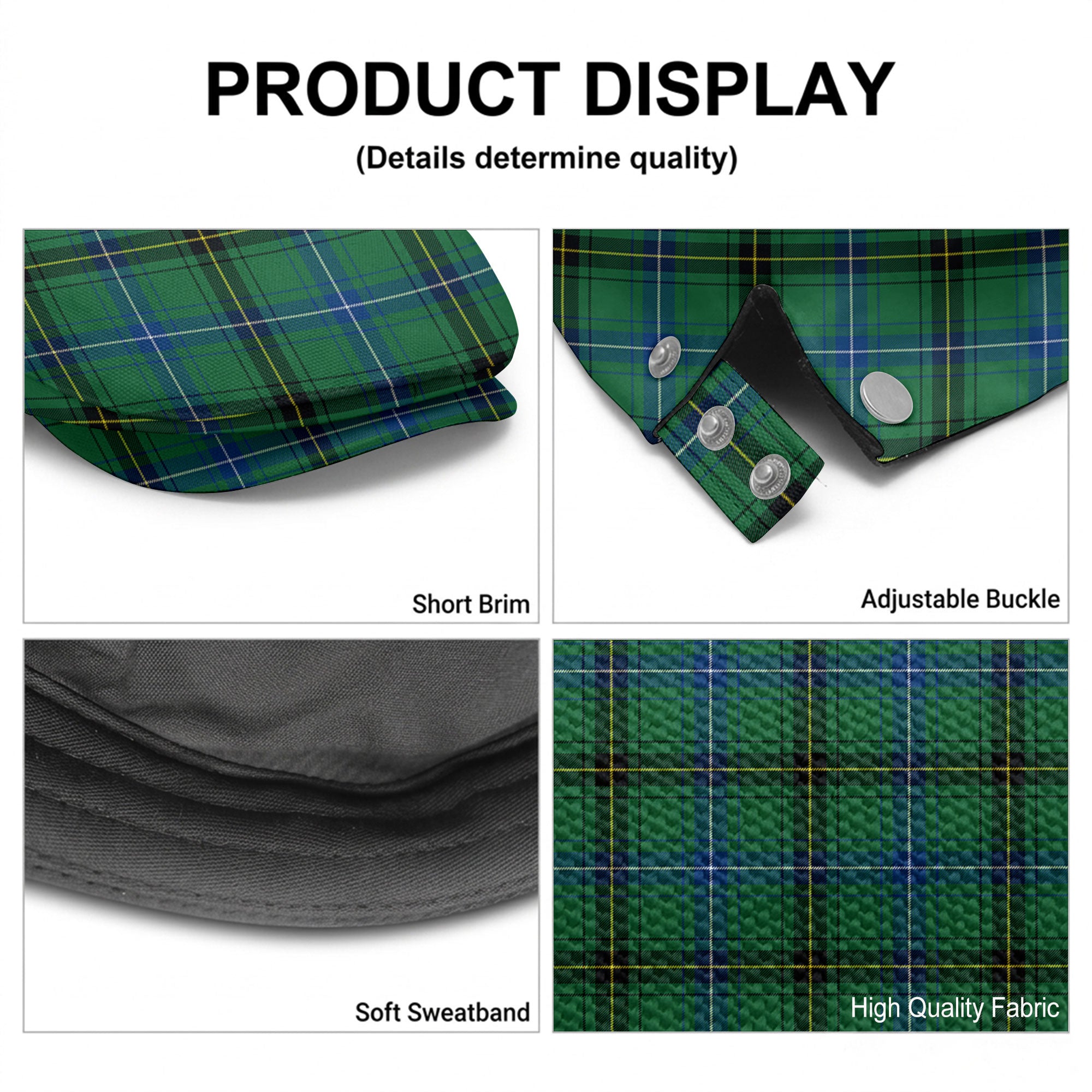 Henderson Ancient Tartan Flat Caps