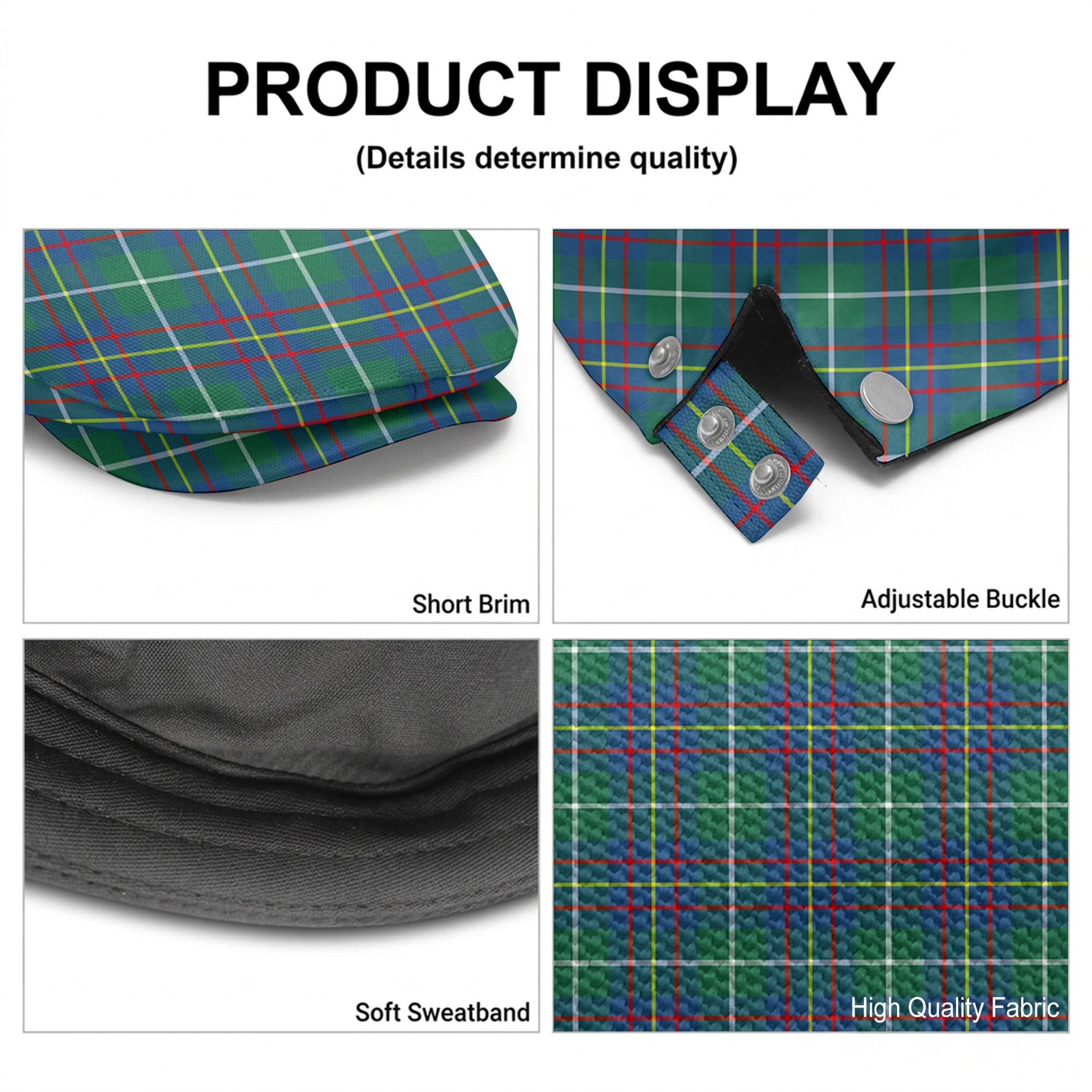 Inglis Ancient Tartan Flat Caps