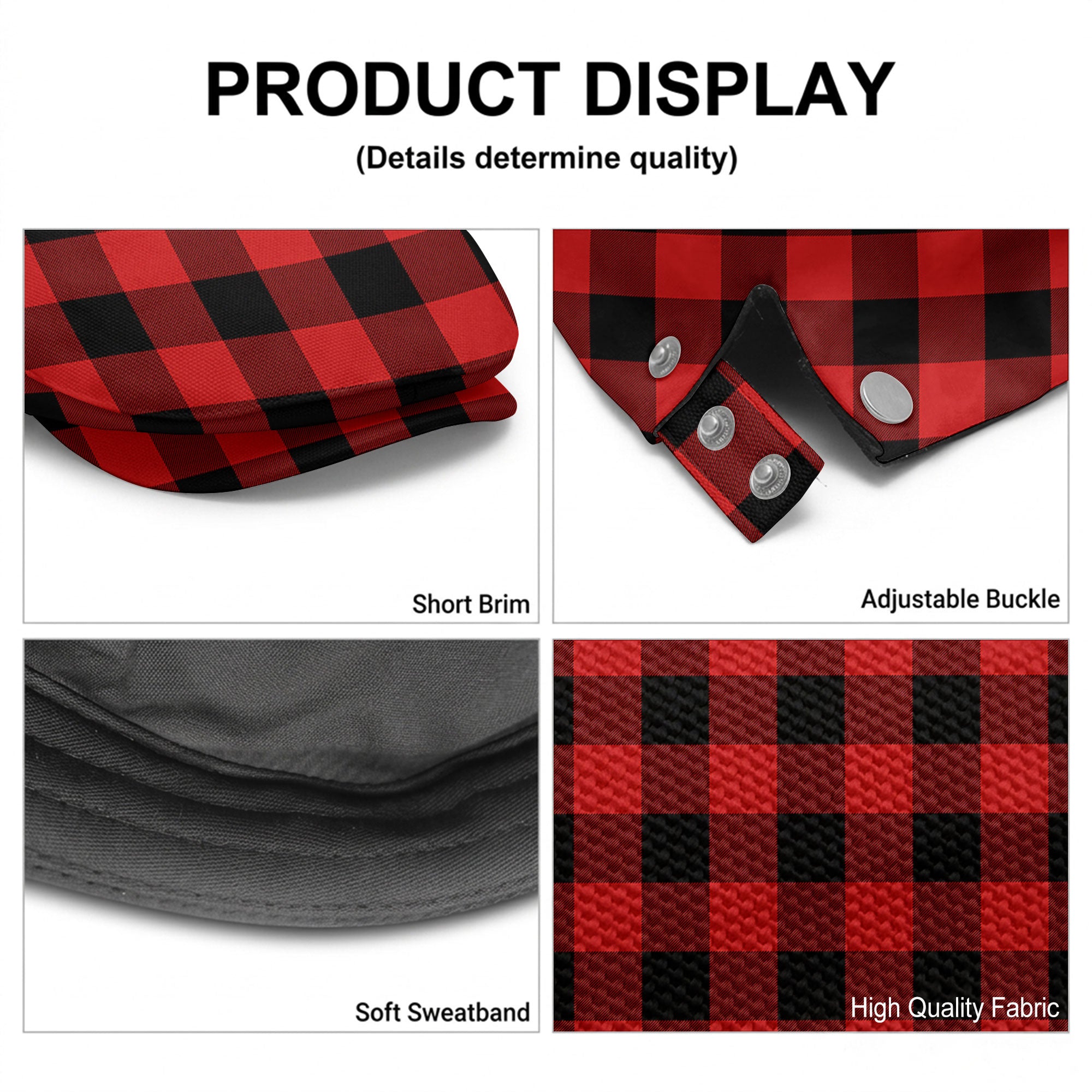 MacGregor Rob Roy Modern Tartan Flat Caps