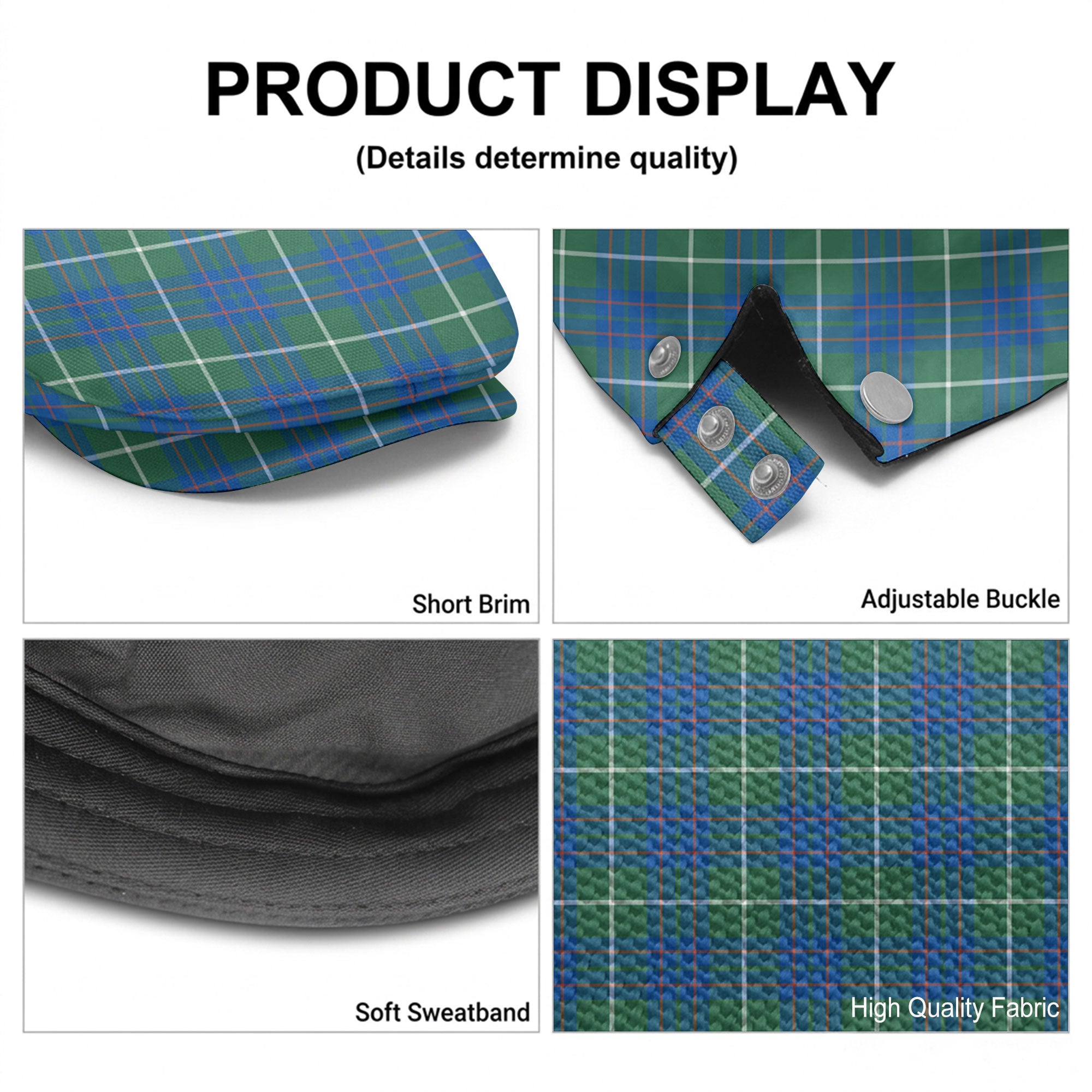 MacIntyre Hunting Ancient Tartan Flat Caps