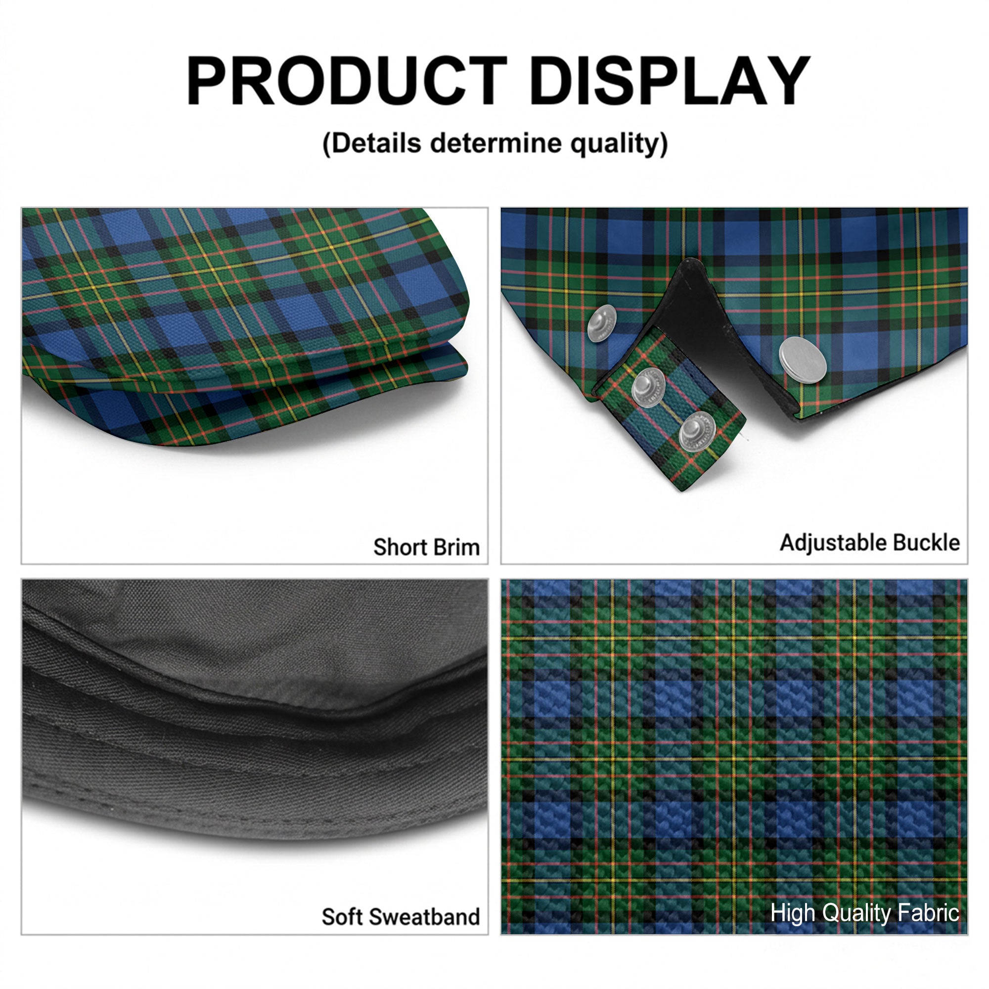 MacLaren Ancient Tartan Flat Caps