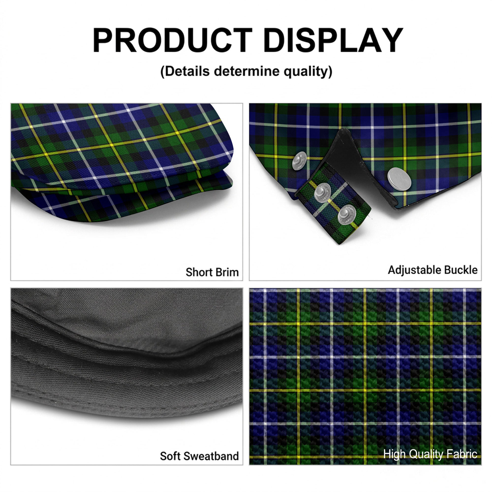 MacNeil of Barra Modern Tartan Flat Caps