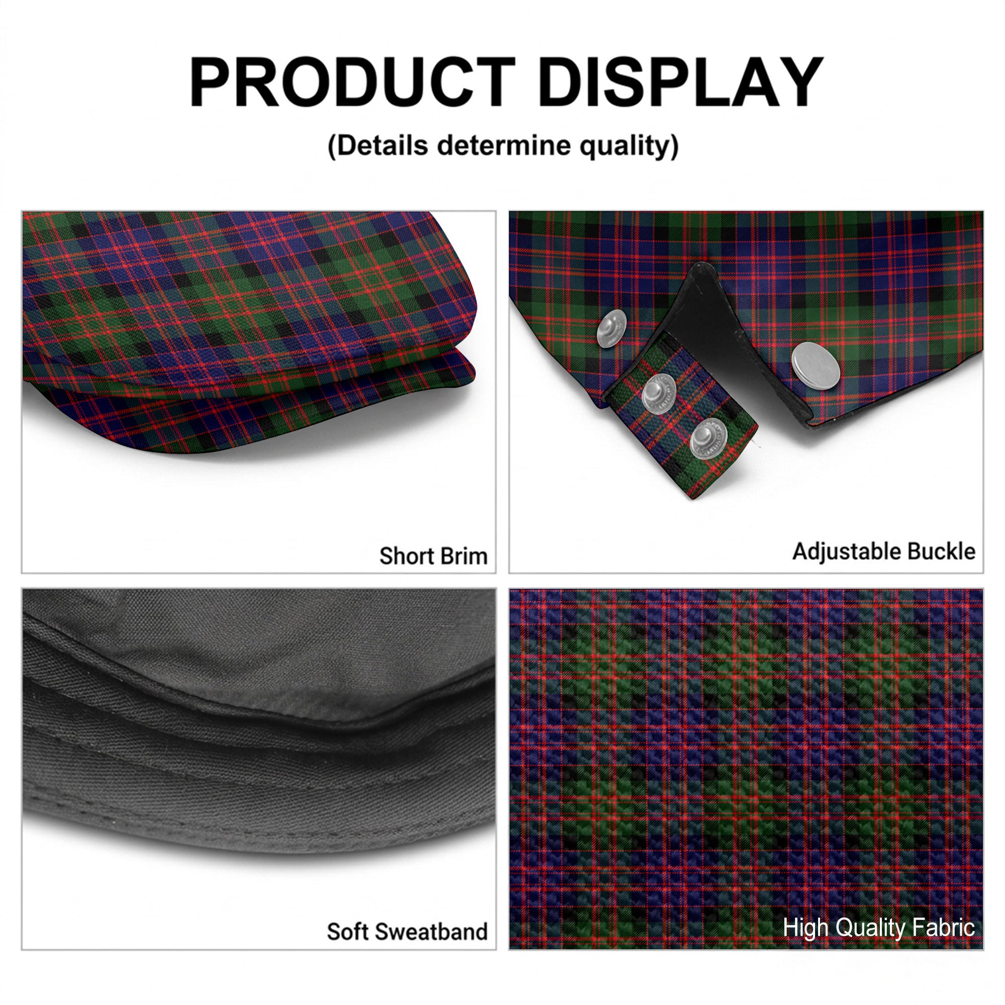 McCrindle Tartan Flat Caps