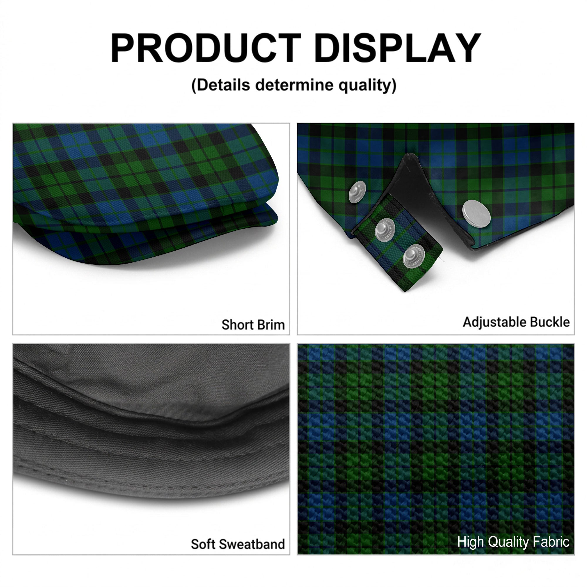 McKie Tartan Flat Caps