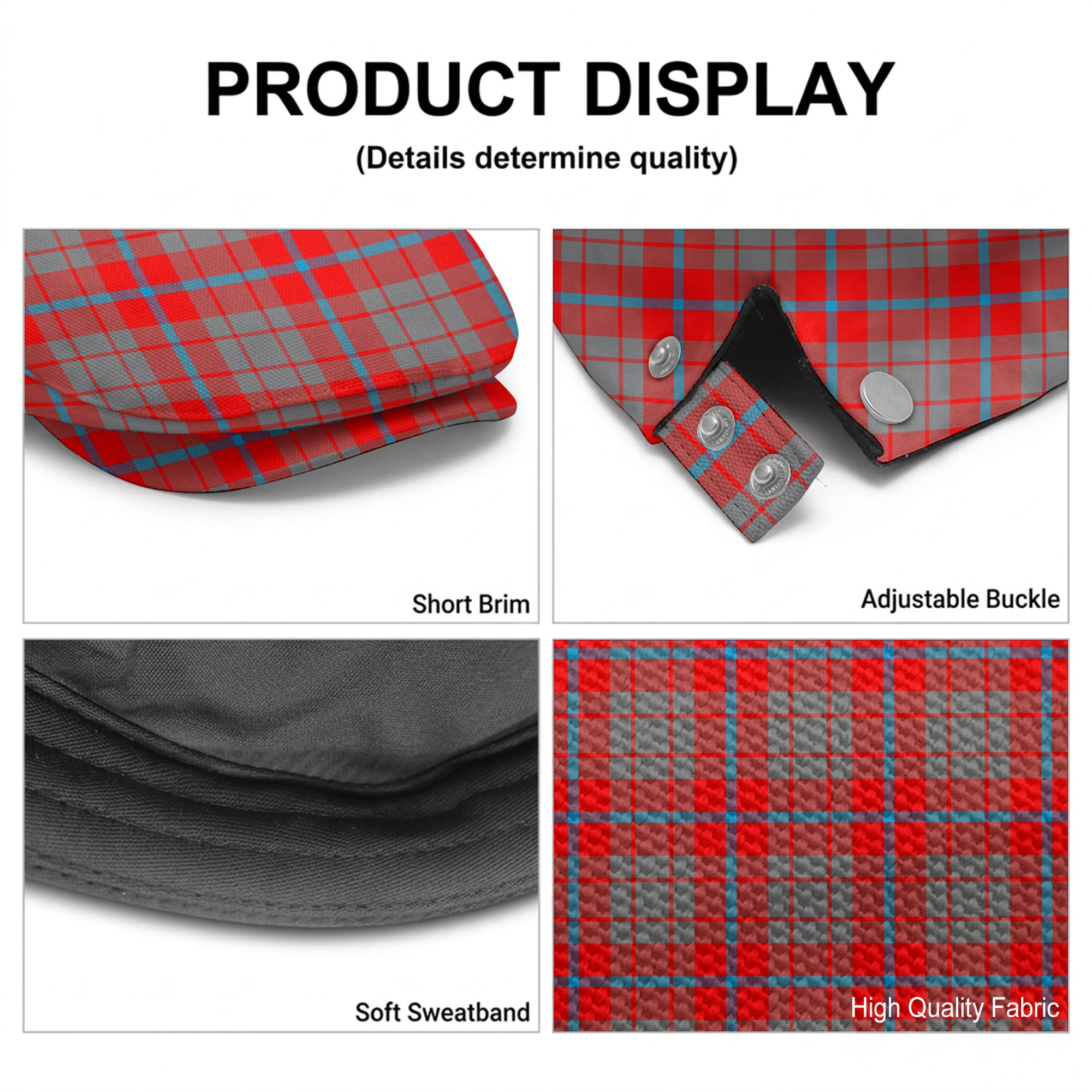 Moubray Tartan Flat Caps
