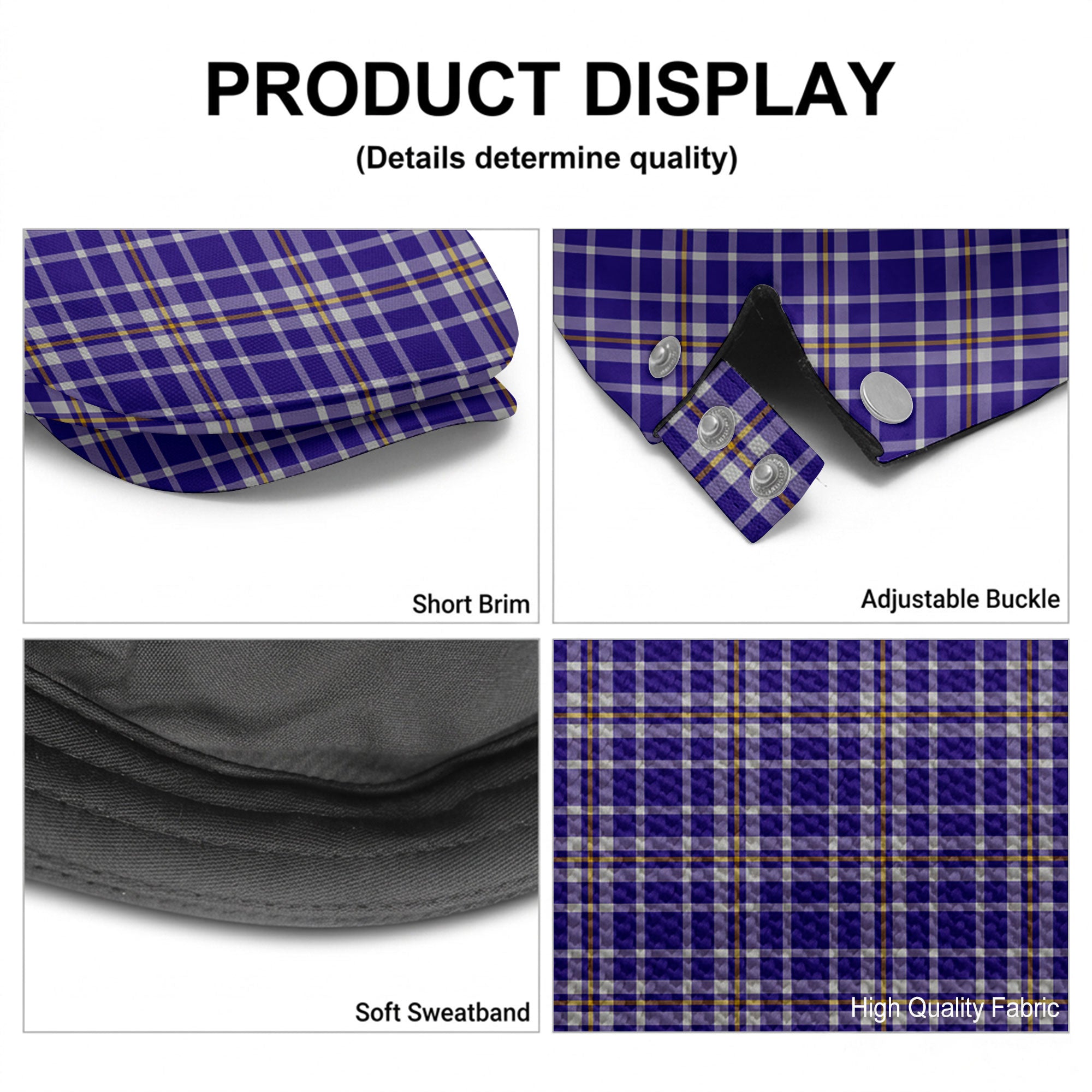 Ochterlony Tartan Flat Caps