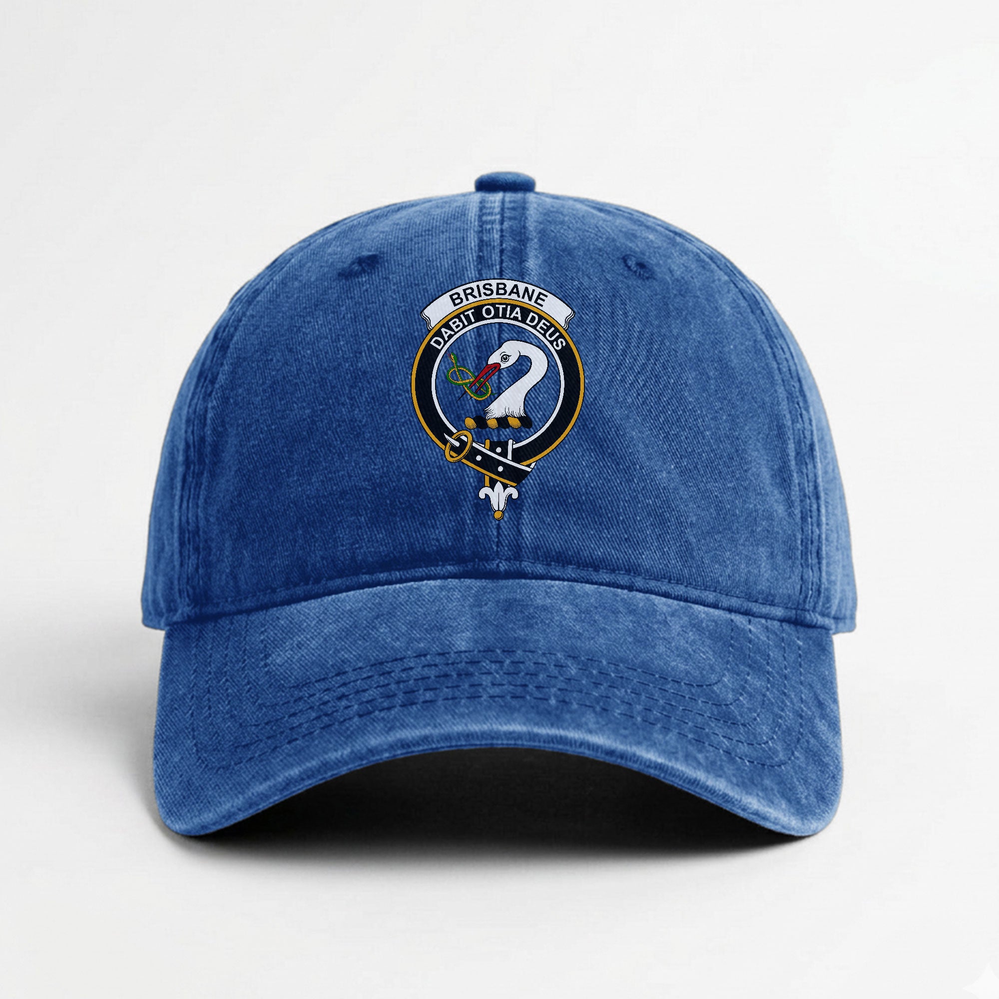 Brisbane Crest Washed Classic Cap