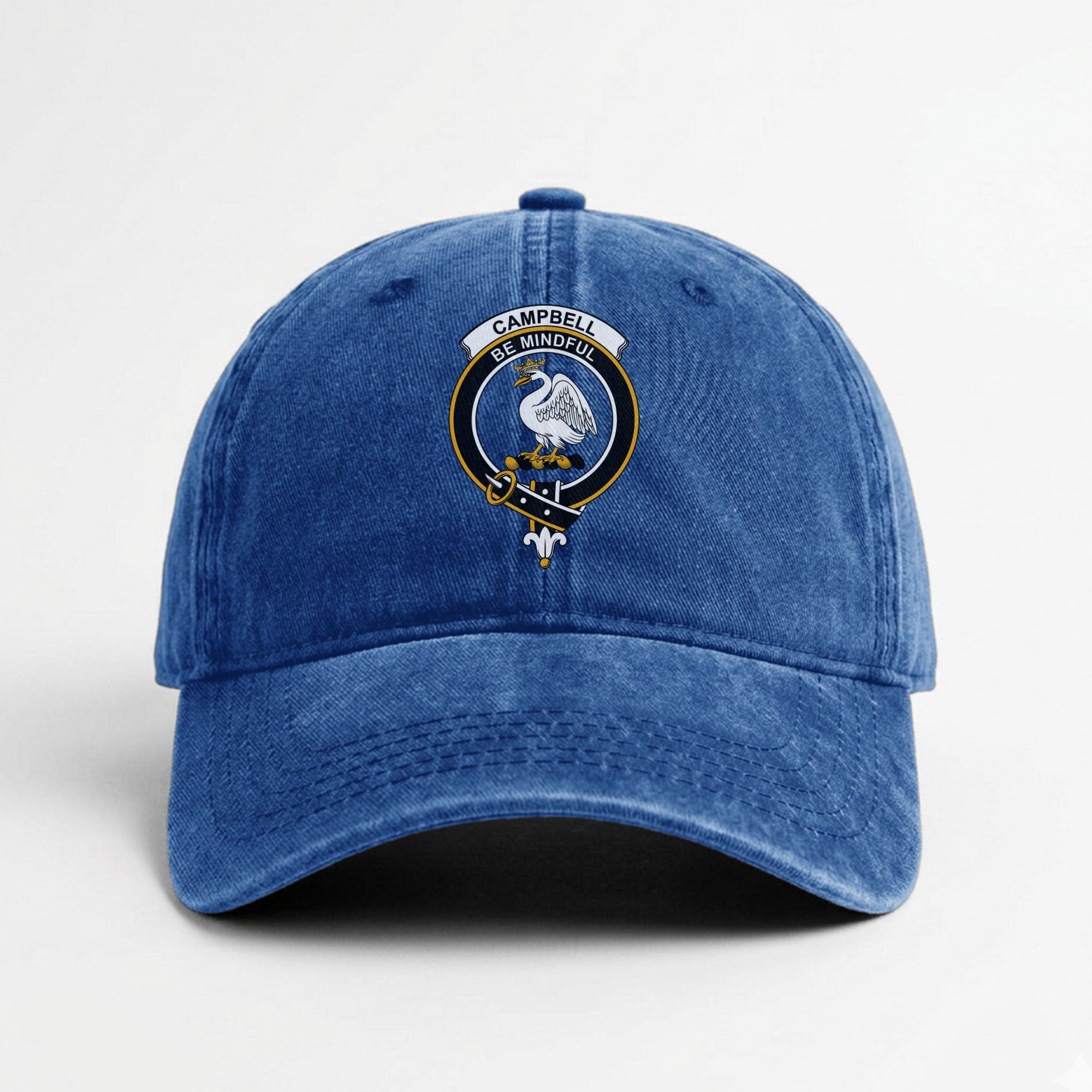 Campbell of Cawdor Crest Washed Classic Cap