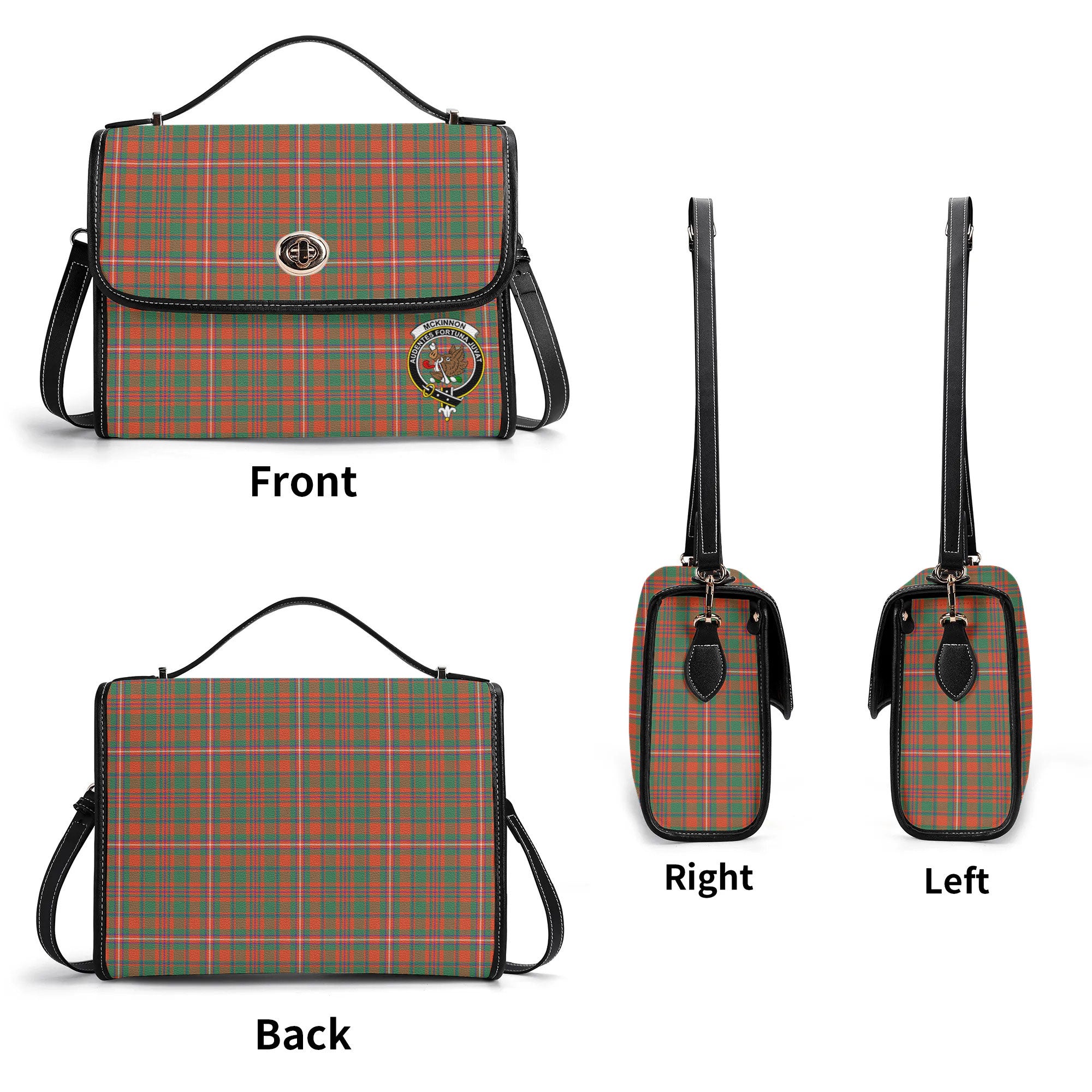McKinnon Ancient Tartan Crest Satchel Bag