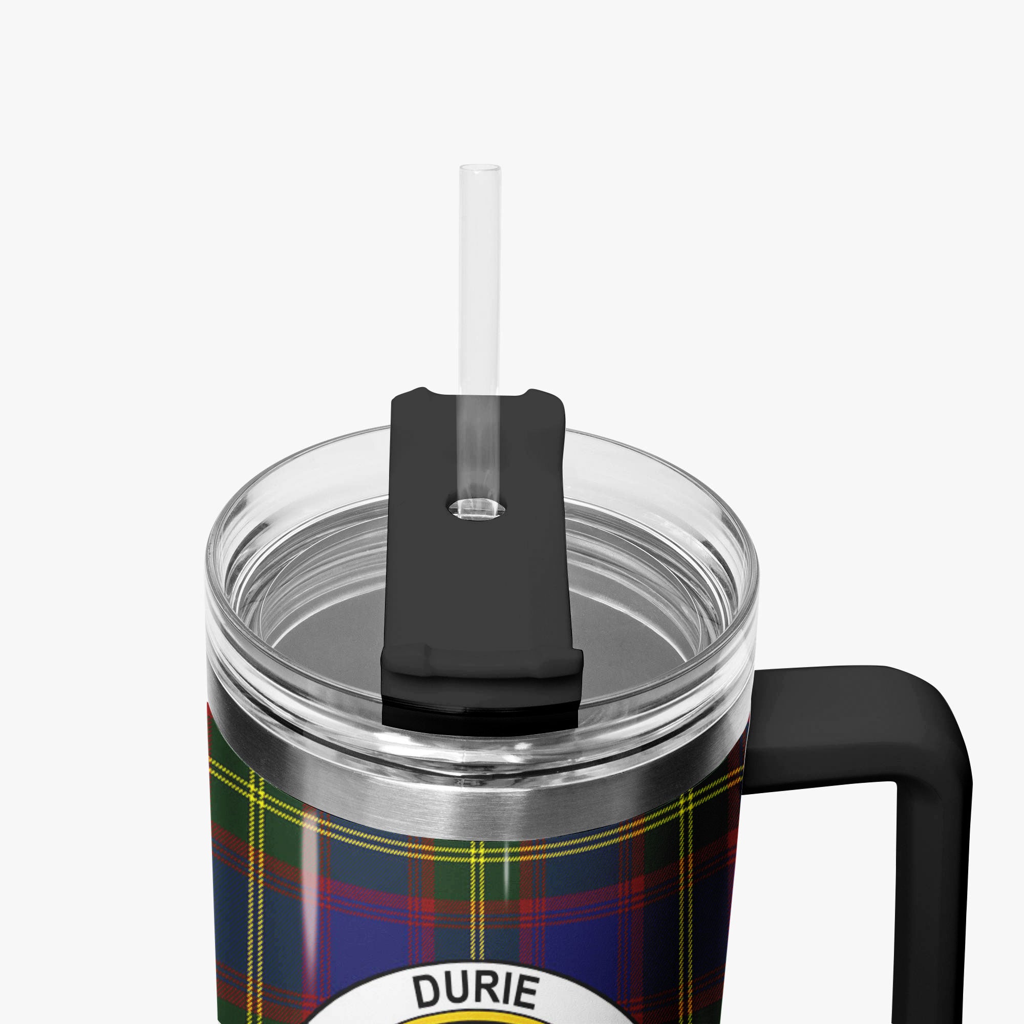 Durie Tartan Crest 40 oz Insulated Tumbler with Handle