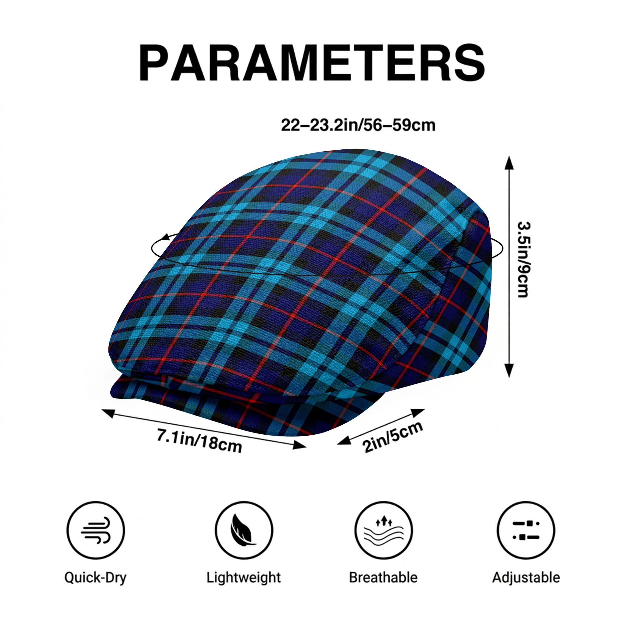 McCorquodale Tartan Flat Caps