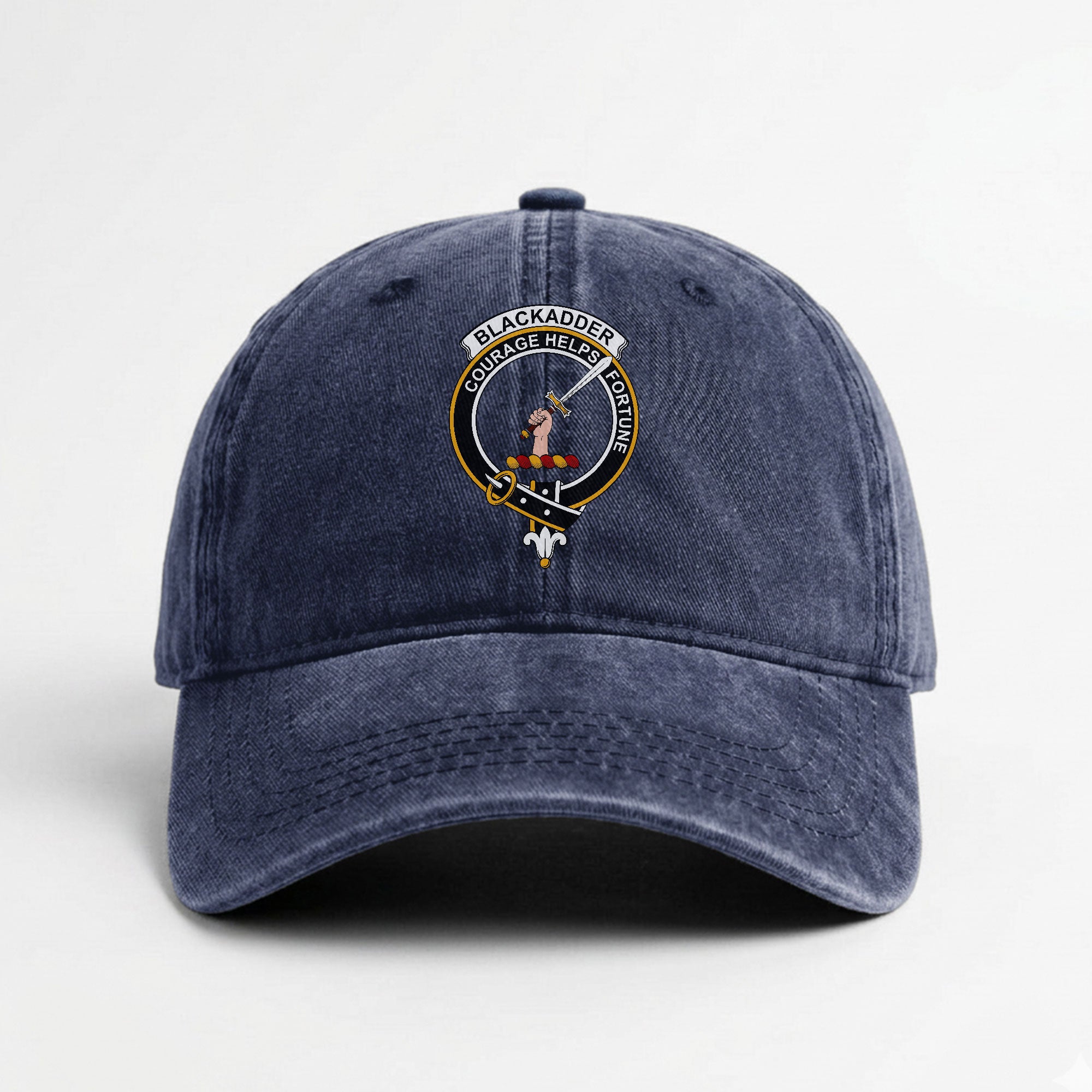 Blackadder Crest Washed Classic Cap