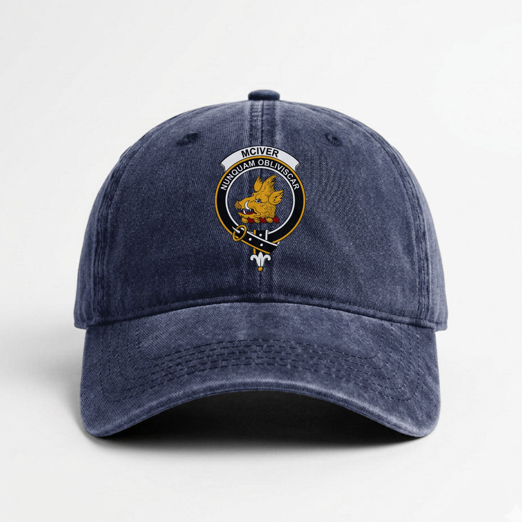 McIver Crest Washed Classic Cap