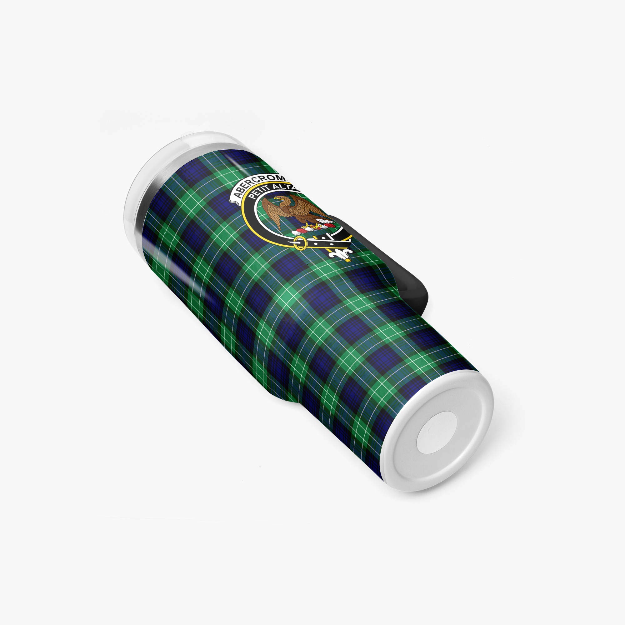Abercrombie Tartan Crest 40 oz Insulated Tumbler with Handle