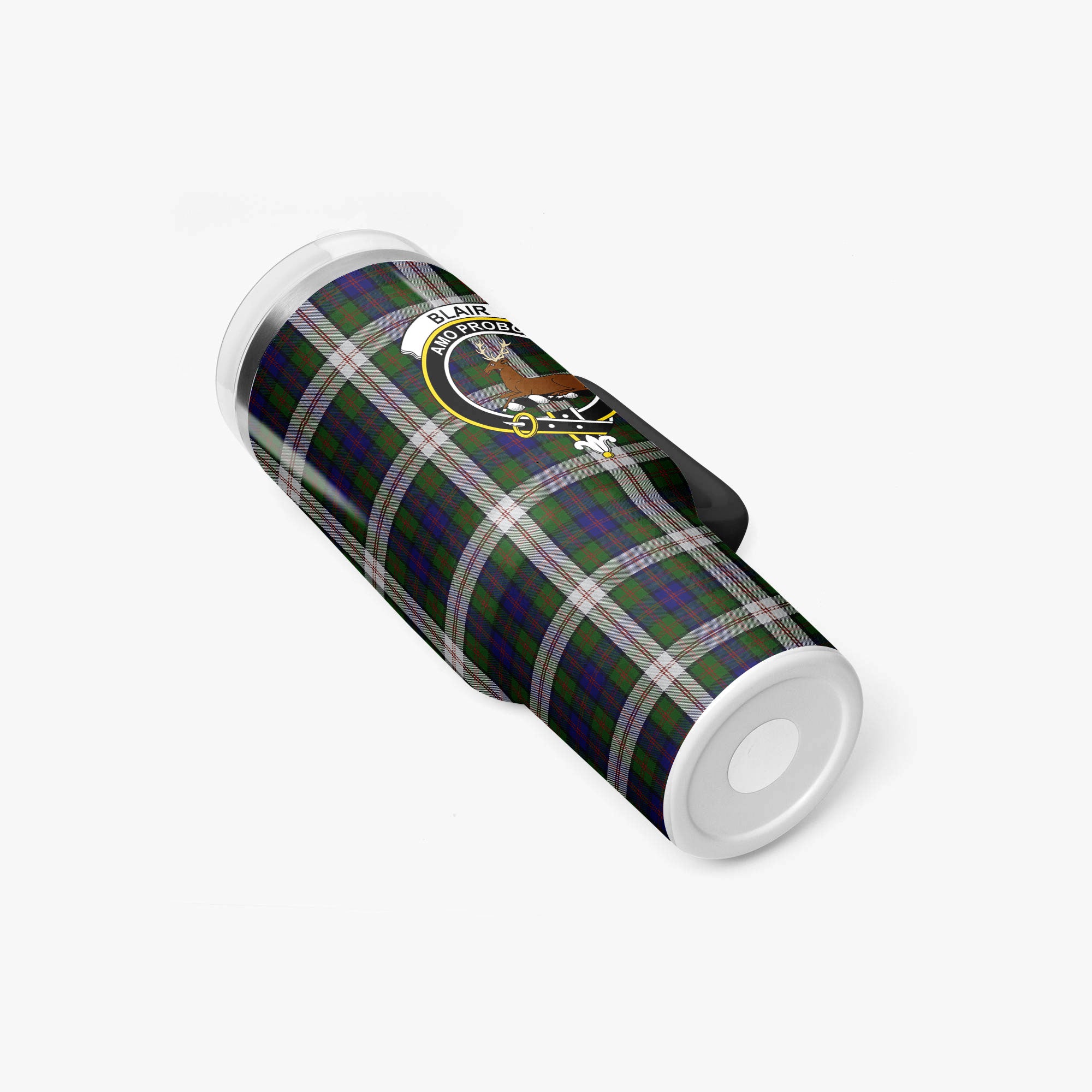 Blair Dress Tartan Crest 40 oz Insulated Tumbler with Handle