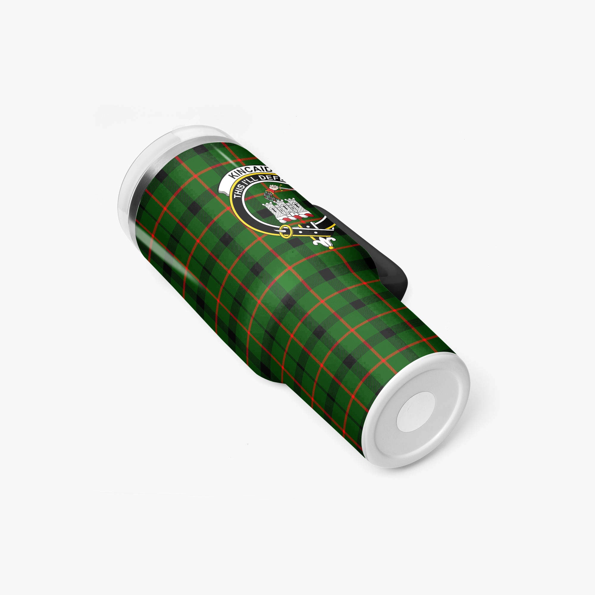 Kincaid Tartan Crest 40 oz Insulated Tumbler with Handle