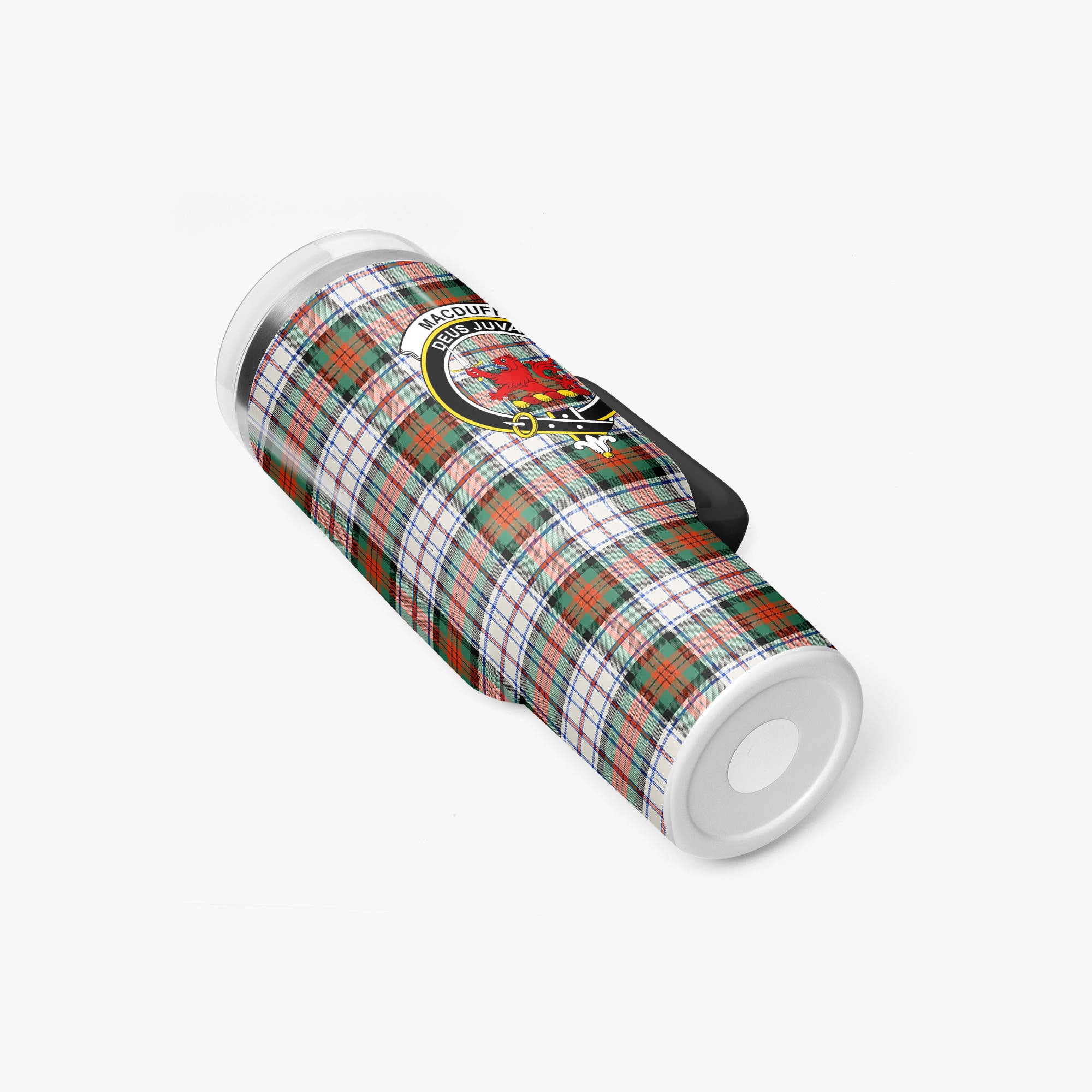 MacDuff Dress Ancient Tartan Crest 40 oz Insulated Tumbler with Handle