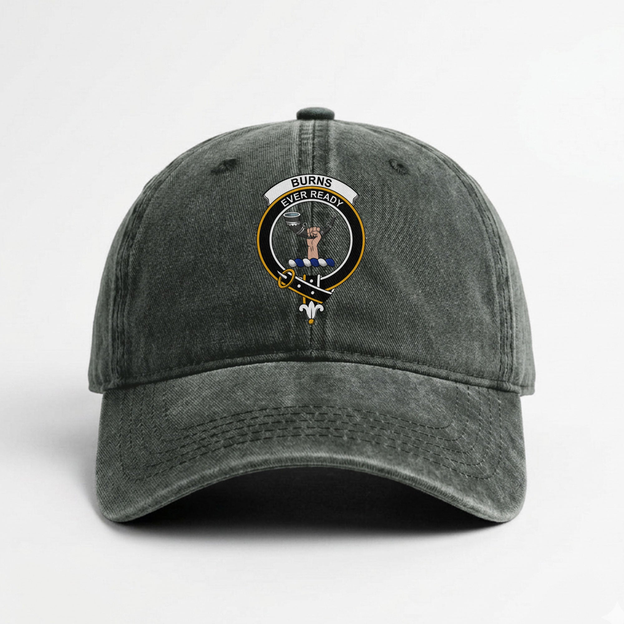 Burns Crest Washed Classic Cap