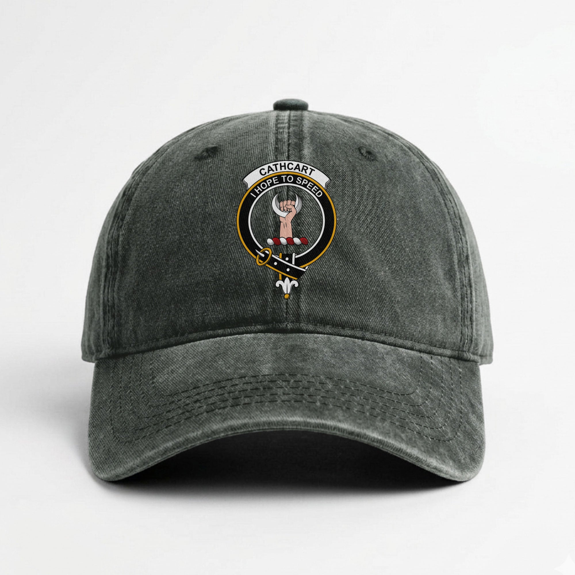Cathcart Crest Washed Classic Cap