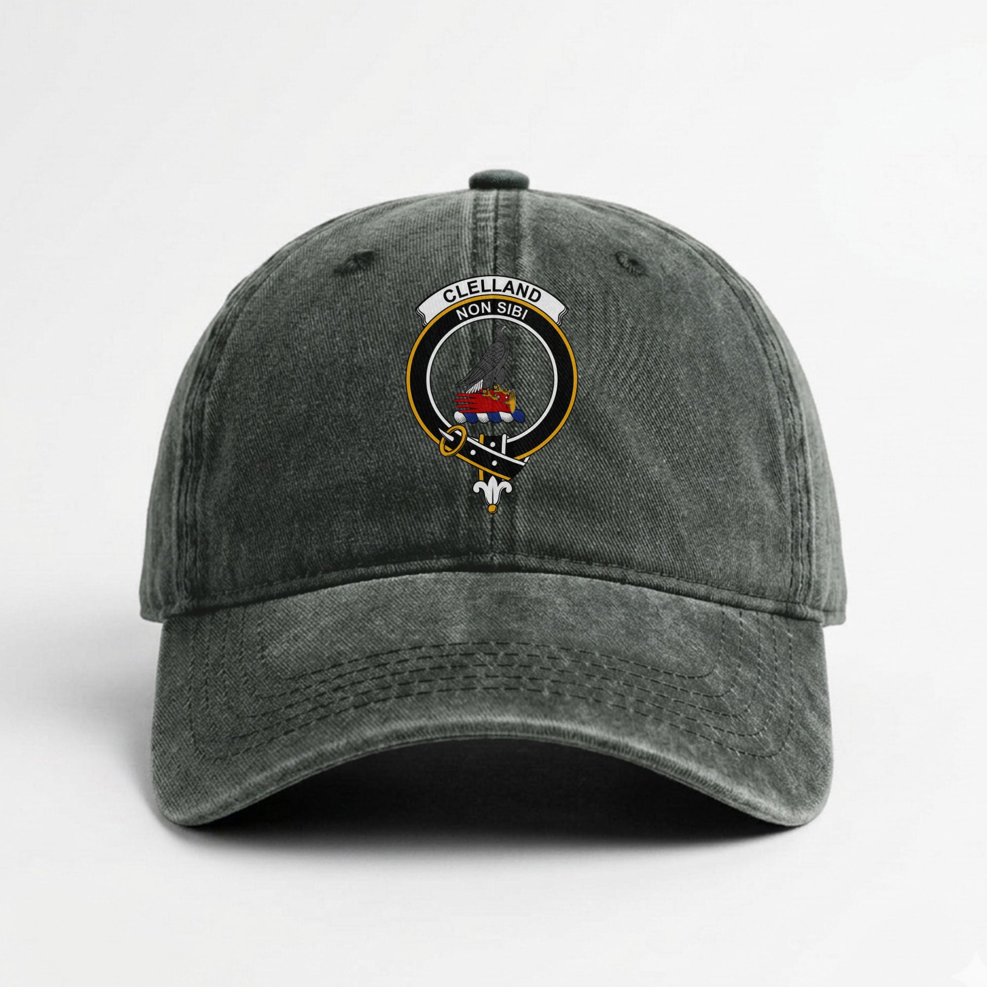Clelland Crest Washed Classic Cap