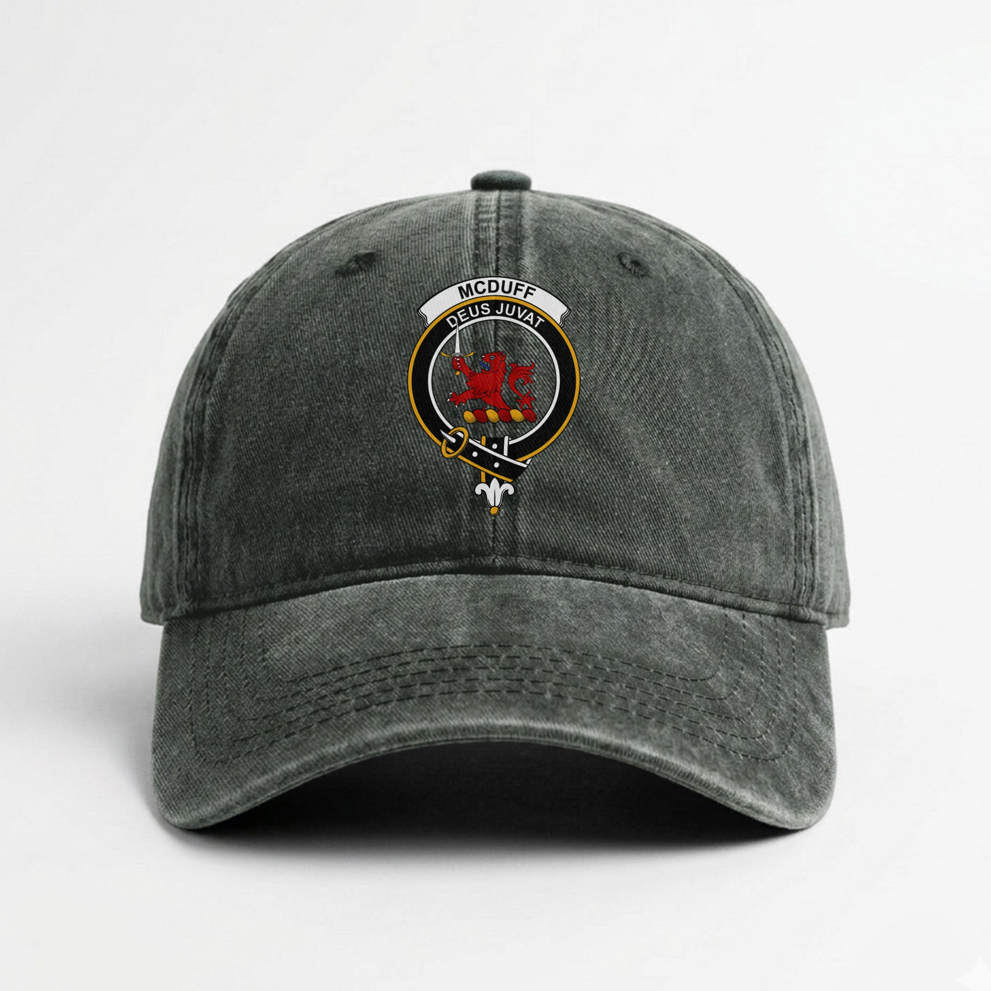 McDuff Crest Washed Classic Cap