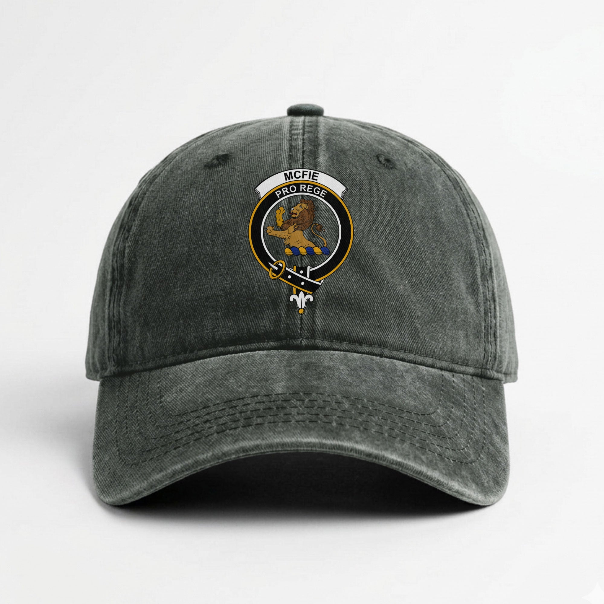 McFie Crest Washed Classic Cap