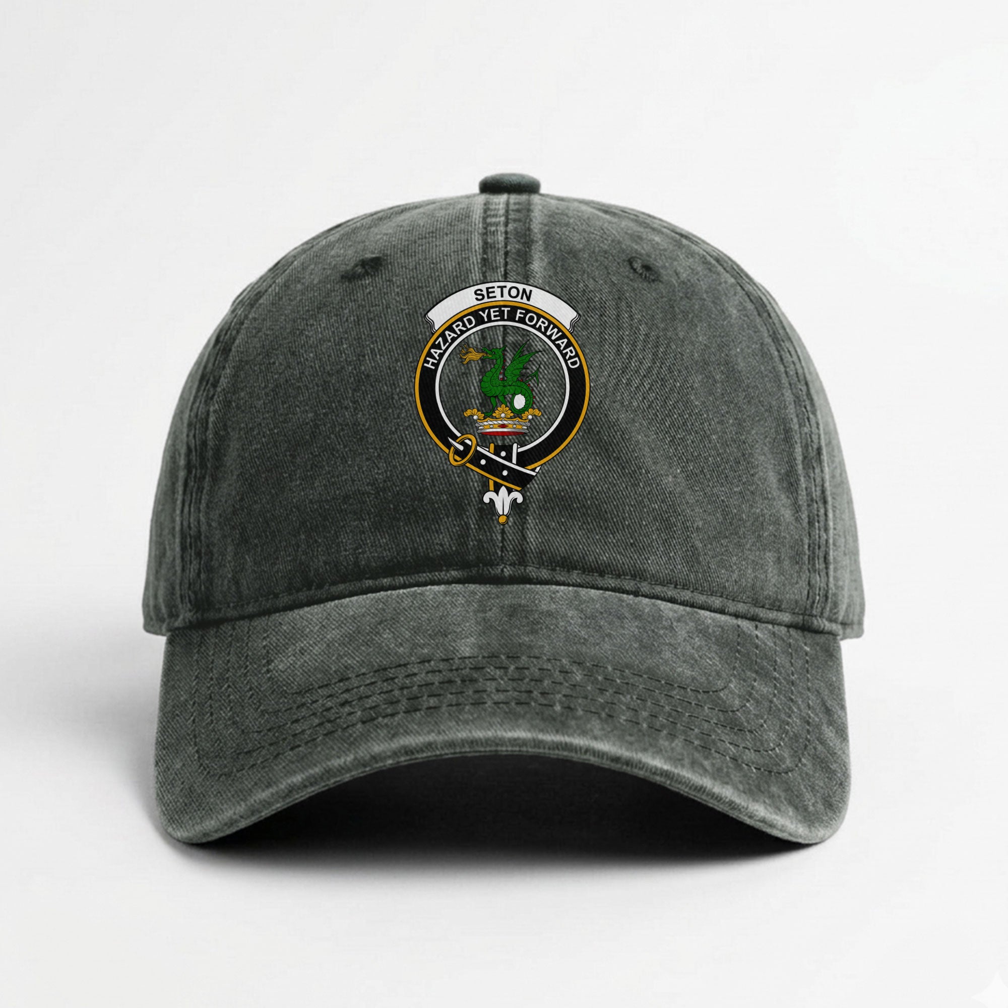 Seton Crest Washed Classic Cap