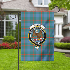 Agnew Ancient Tartan Crest Garden Flag
