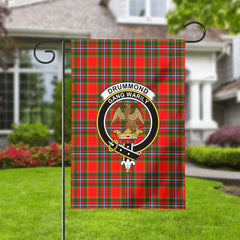 Drummond of Perth Tartan Crest Garden Flag
