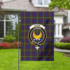 Durie Tartan Crest Garden Flag