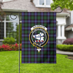 Galbraith Modern Tartan Crest Garden Flag