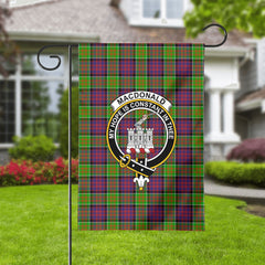 MacDonald (Clan Ranald) Tartan Crest Garden Flag